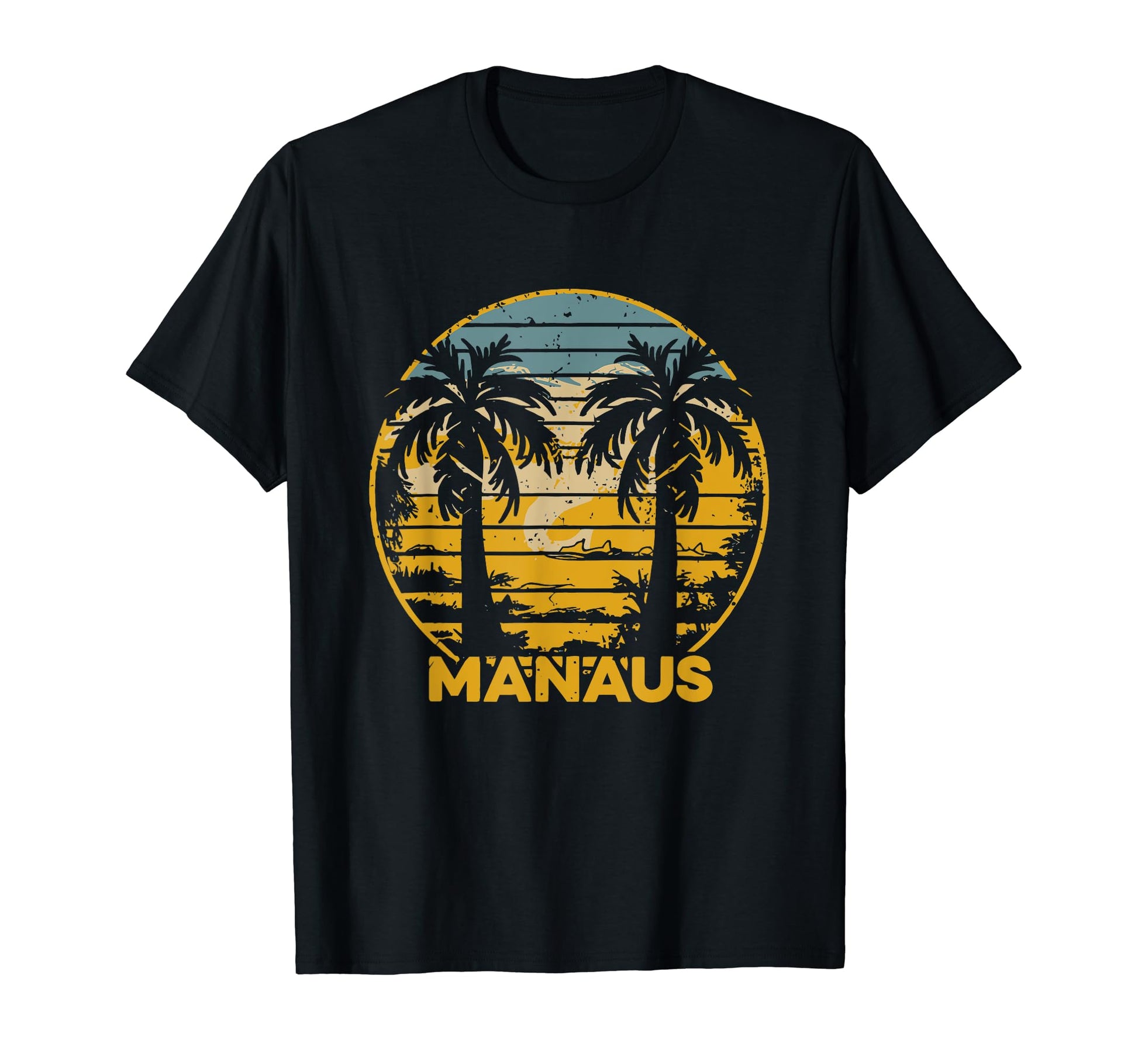Manaus Brazil T-Shirt - Minimalist Print for Adults - T-Shirt, Sweatshirt, Hoodie