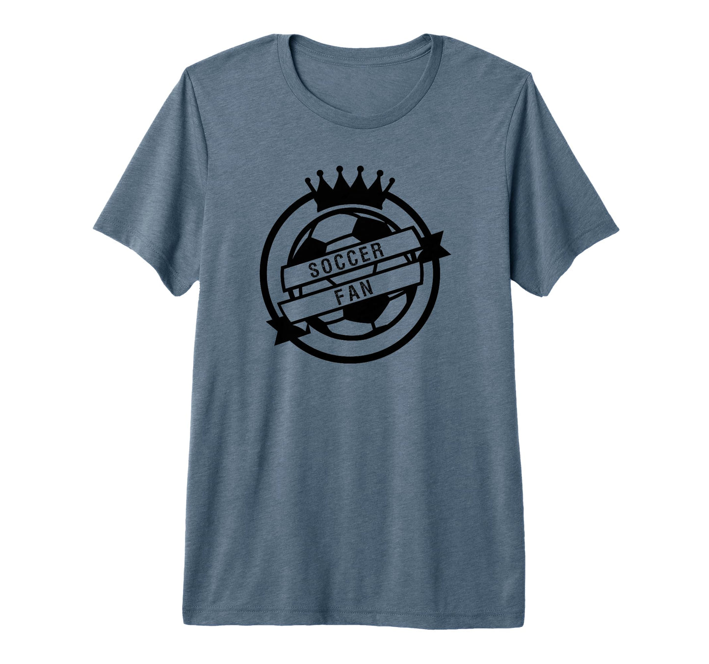 Soccer Fan Funny Soccer Sports Tri Blend T-Shirt - Unique Graphic Unisex - T-Shirt, Sweatshirt, Hoodie