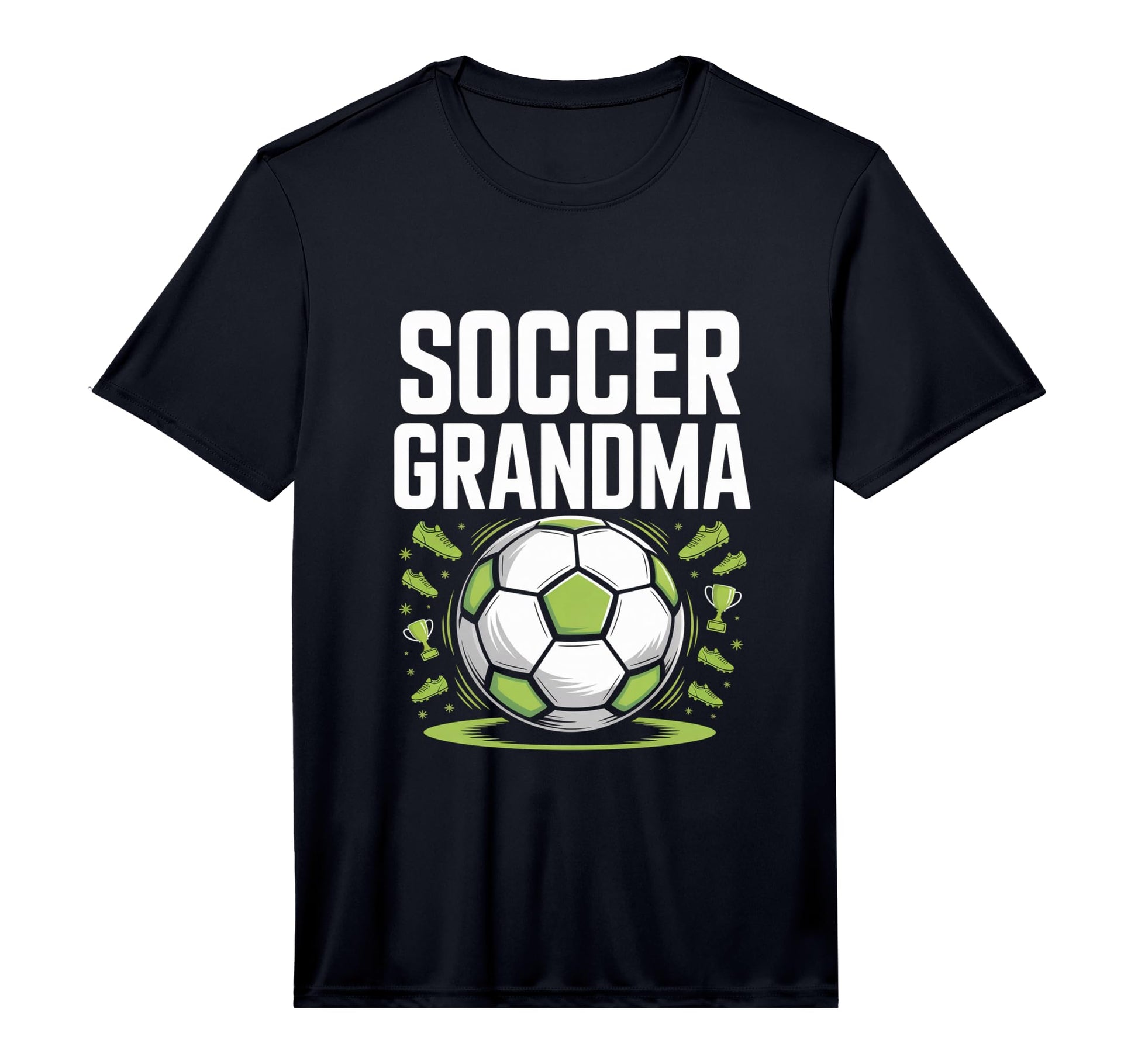 Mens Soccer Grandma Sports Enthusiast T-Shirt - Custom Art Print Unisex - T-Shirt, Sweatshirt, Hoodie
