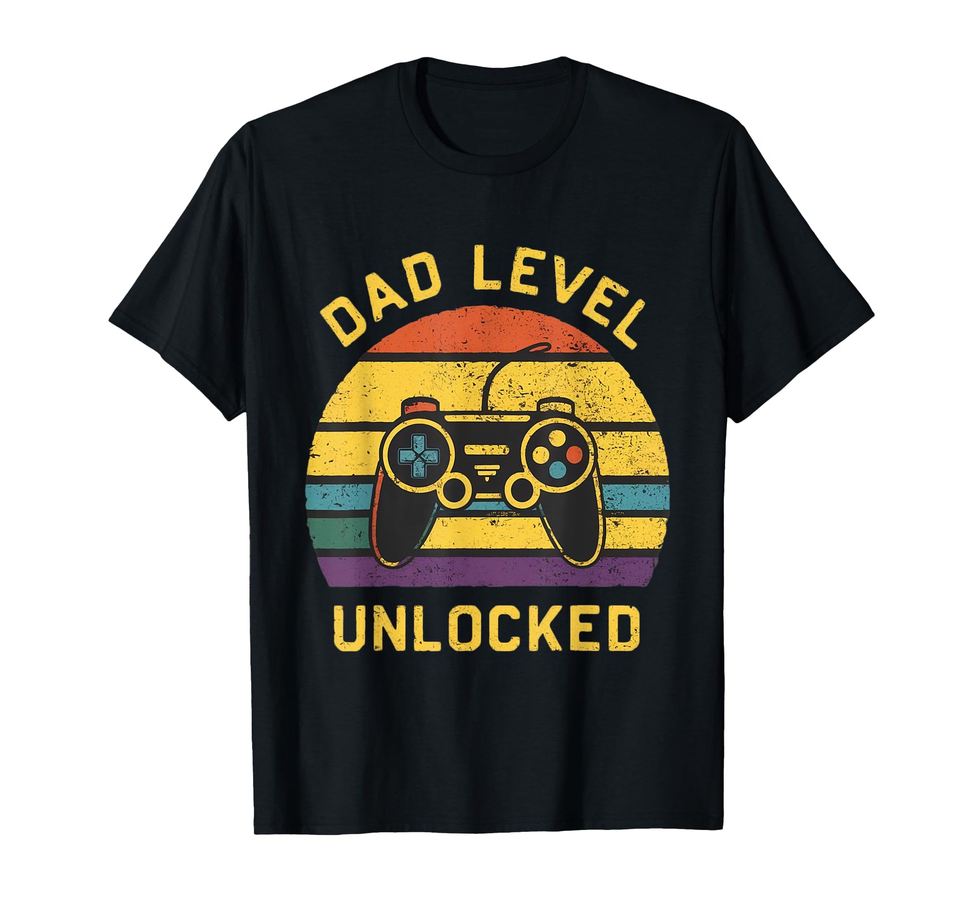 Dad Level Unlocked Funny New Dad Gifts T-Shirt - Aesthetic Graphic Unisex - T-Shirt, Sweatshirt, Hoodie