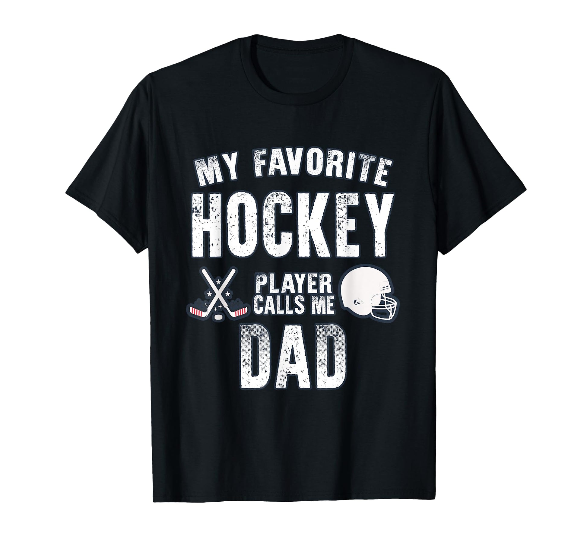 My Favorite Hockey Player Calls Me T-Shirt - Minimalist Print for Adults - T-Shirt, Sweatshirt, Hoodie