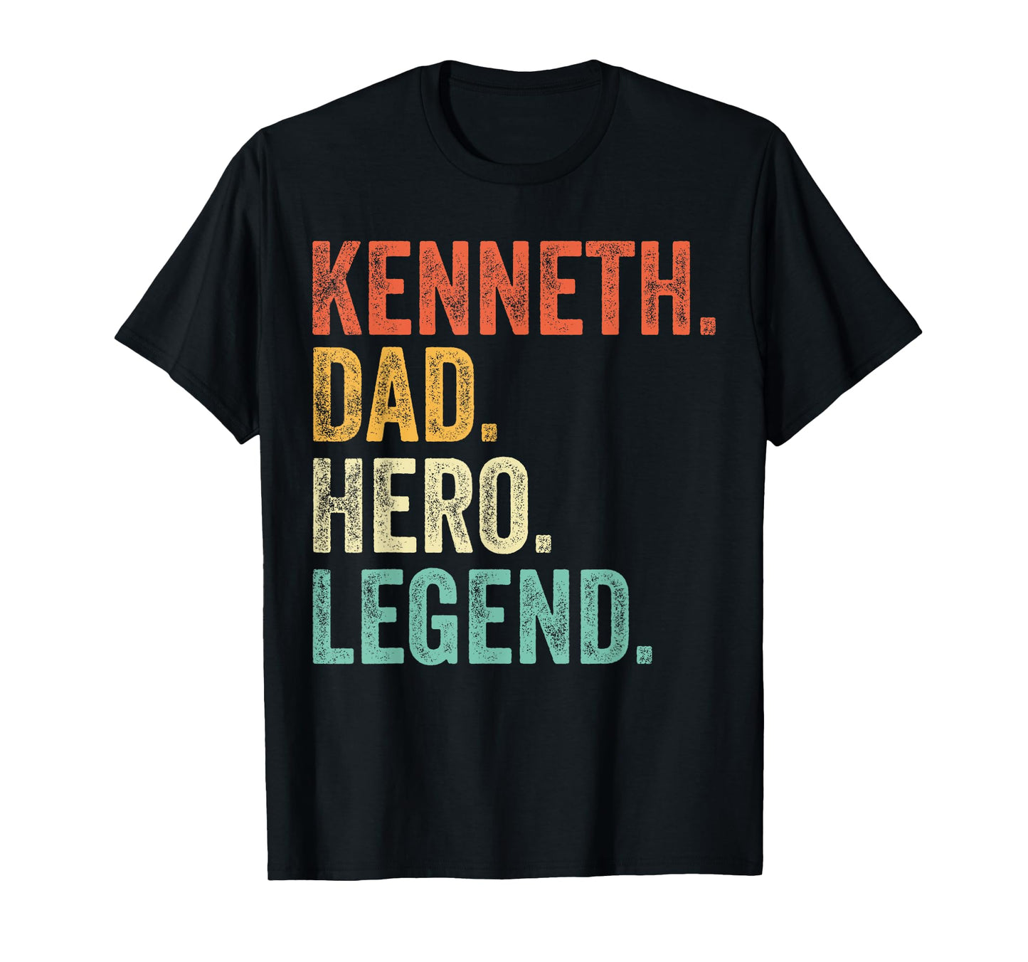 Kenneth Dad Hero Legend Dads T-Shirt - Trendy Graphic for Adults - T-Shirt, Sweatshirt, Hoodie