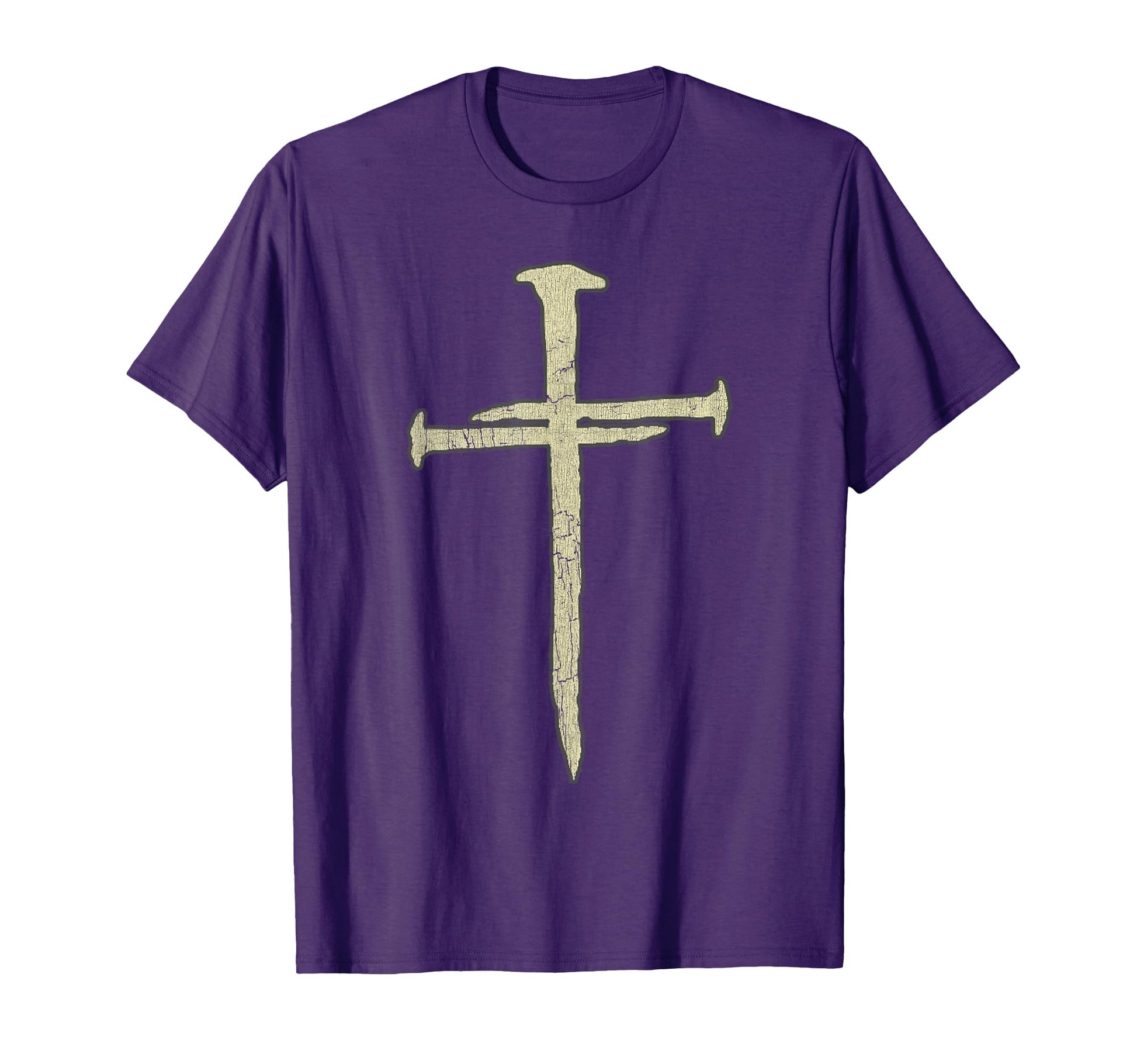 Christian Jesus Nail Cross T-Shirt - Fun Novelty Design Unisex - T-Shirt, Sweatshirt, Hoodie