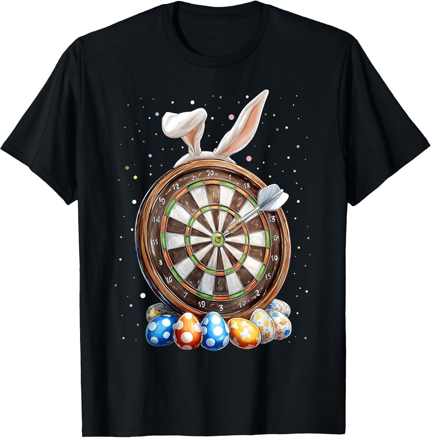Darts Player Easter Rabbit Ears Gifts Unisex T-shirt, Sweatshirt, Hoodie, Long Sleeve Tee - T-Shirt, Sweatshirt, Hoodie