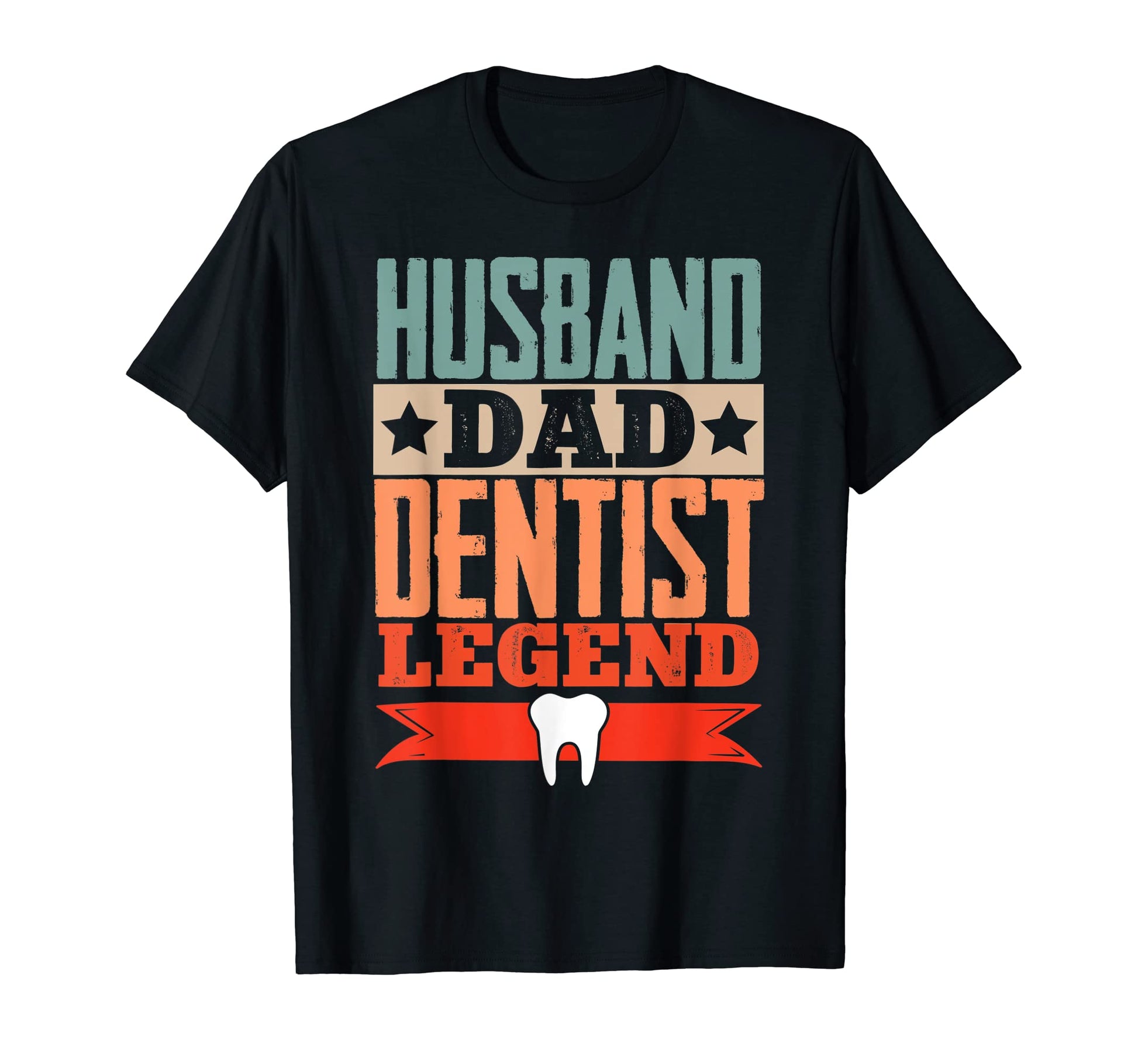 Dentist Dad Fathers Day Husband Dad T-Shirt - Minimalist Print Men Women - T-Shirt, Sweatshirt, Hoodie