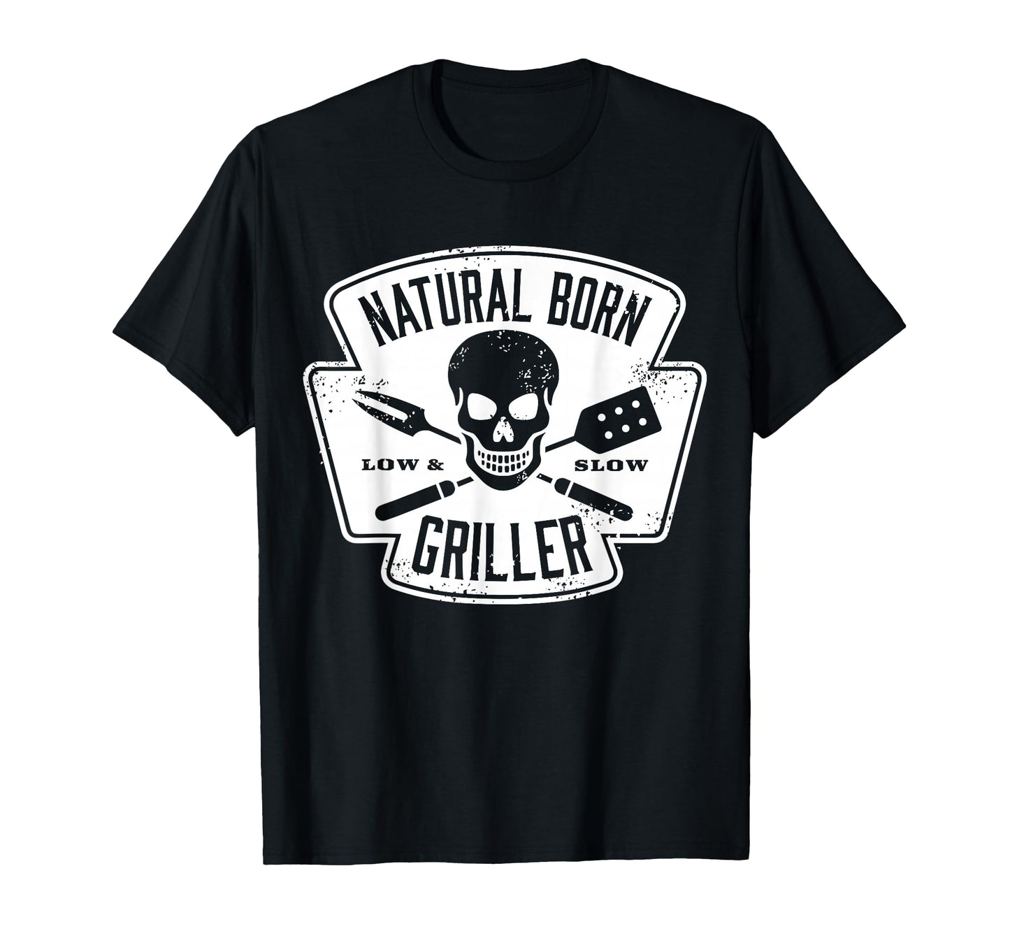 Natural Born Griller Father Bday Gifts T-Shirt - Trendy Graphic Unisex - T-Shirt, Sweatshirt, Hoodie