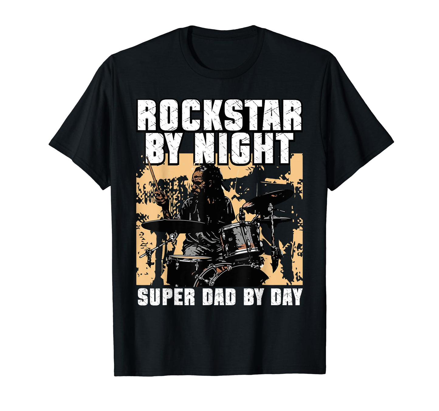 Drummer Dad Musician Fathers Day Daddy T-Shirt - Novelty Apparel Men Women - T-Shirt, Sweatshirt, Hoodie