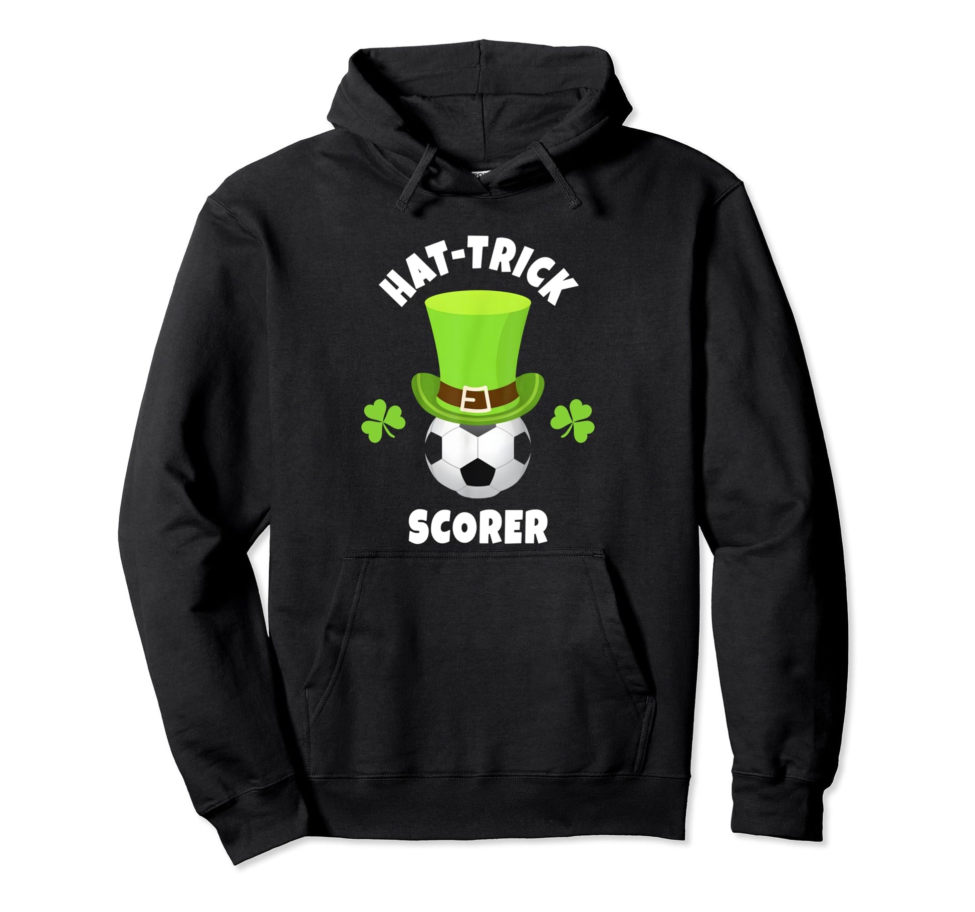 Soccer Striker Hat Trick Scorer Hoodie - Custom Art Print Unisex - T-Shirt, Sweatshirt, Hoodie
