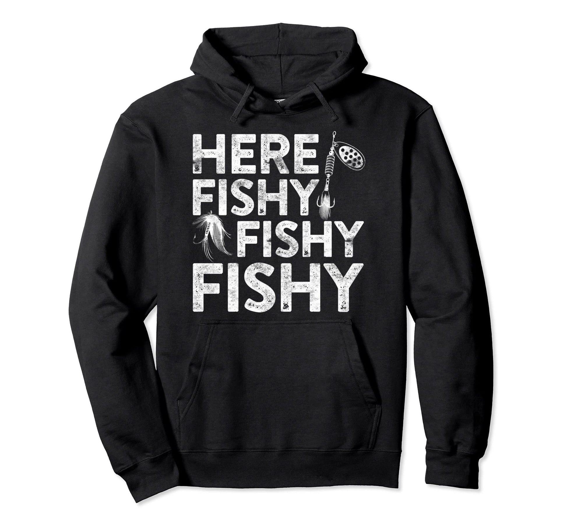 Fishermans Gift Fishy Fisherman Hoodie - Streetwear Style Men Women - T-Shirt, Sweatshirt, Hoodie