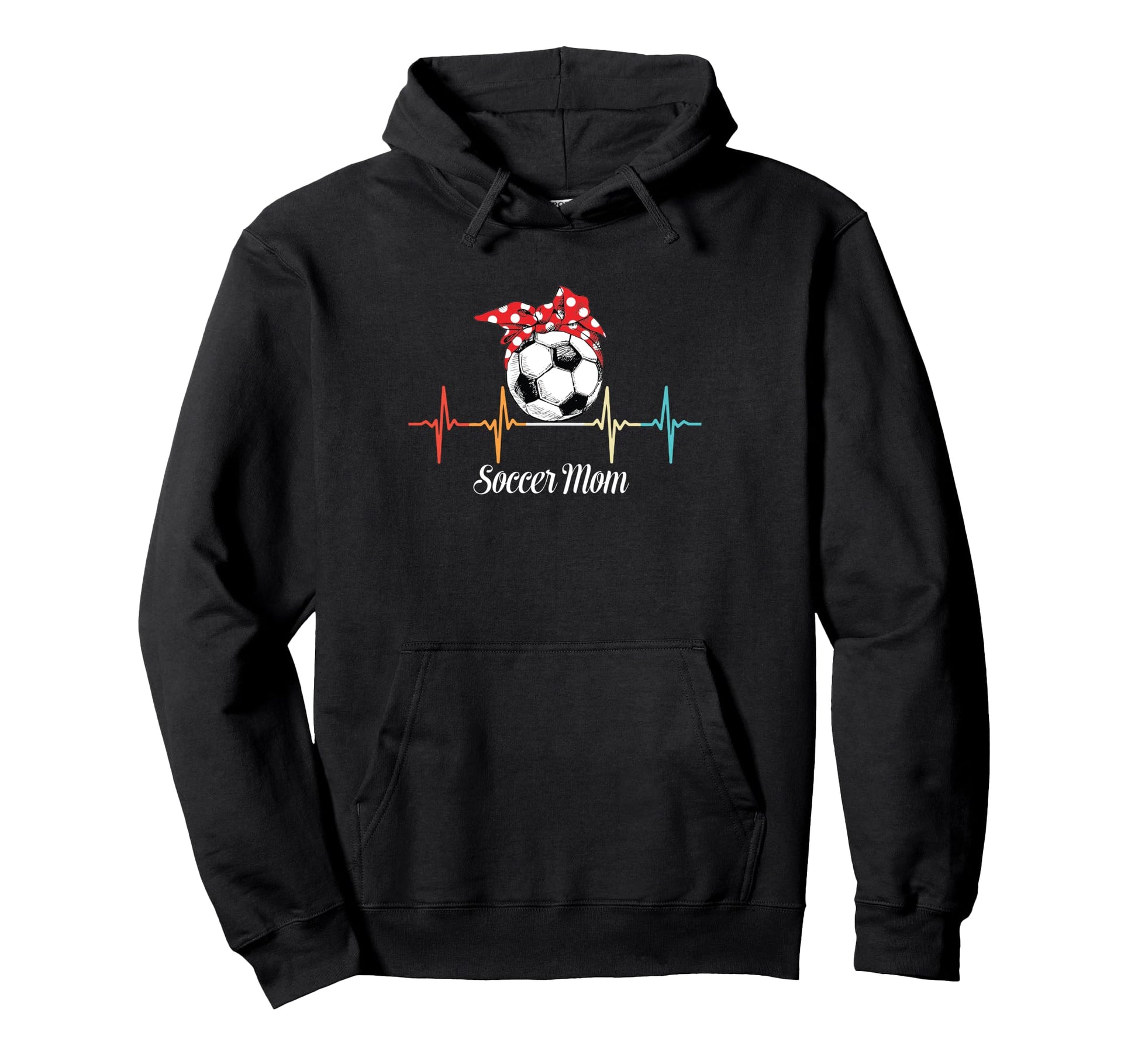 Soccer Mom Must Haves Womens Mother Day Hoodie - Graphic Print for Adults - T-Shirt, Sweatshirt, Hoodie