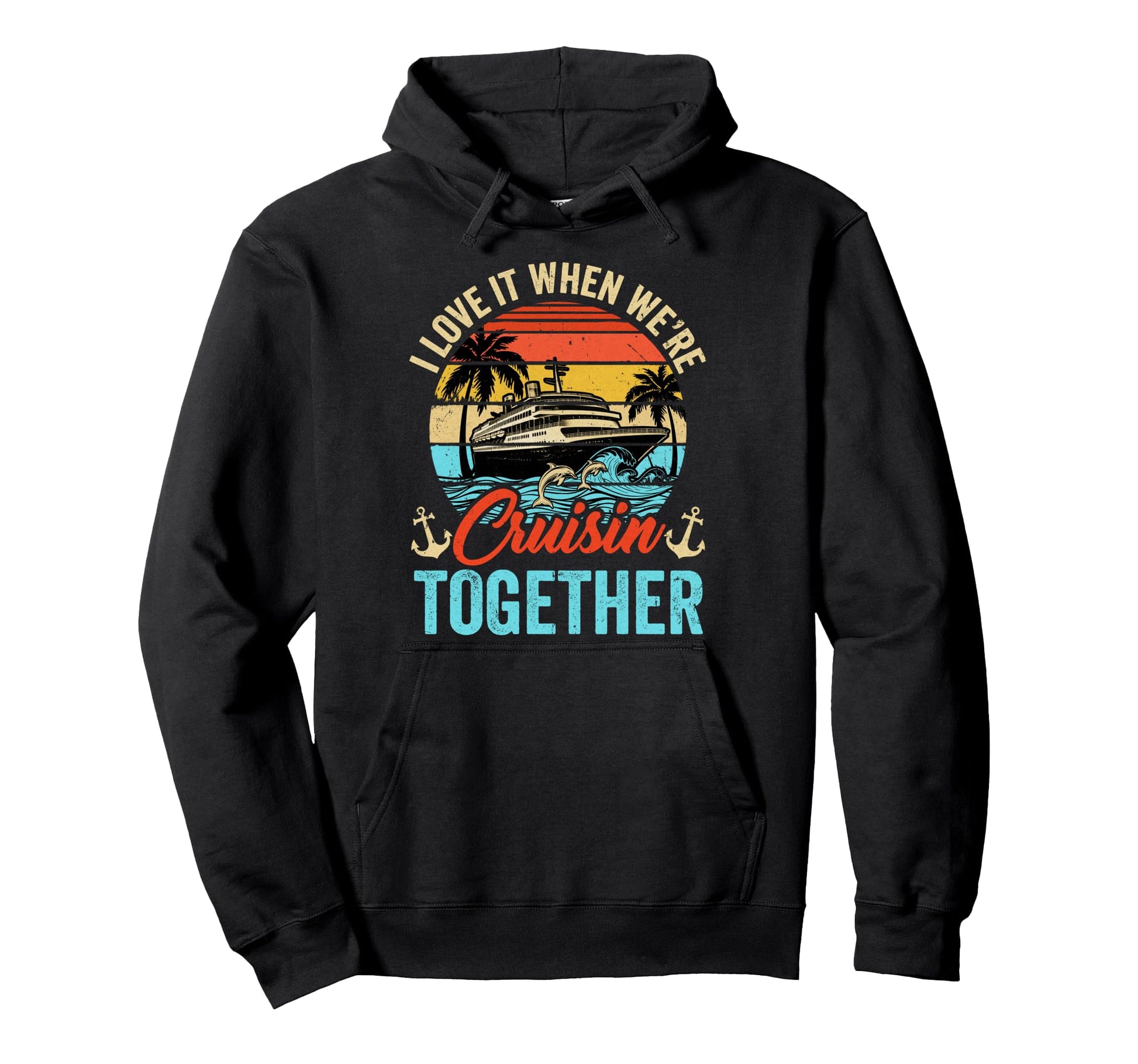 Cruise Squad 2026 Outfits Friends Hoodie - Minimalist Print for Adults - T-Shirt, Sweatshirt, Hoodie