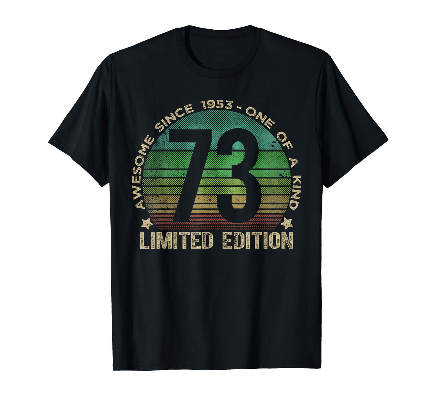 73 Year Old Gifts 1953 73Rd Birthday T-Shirt - Aesthetic Graphic Men Women - T-Shirt, Sweatshirt, Hoodie