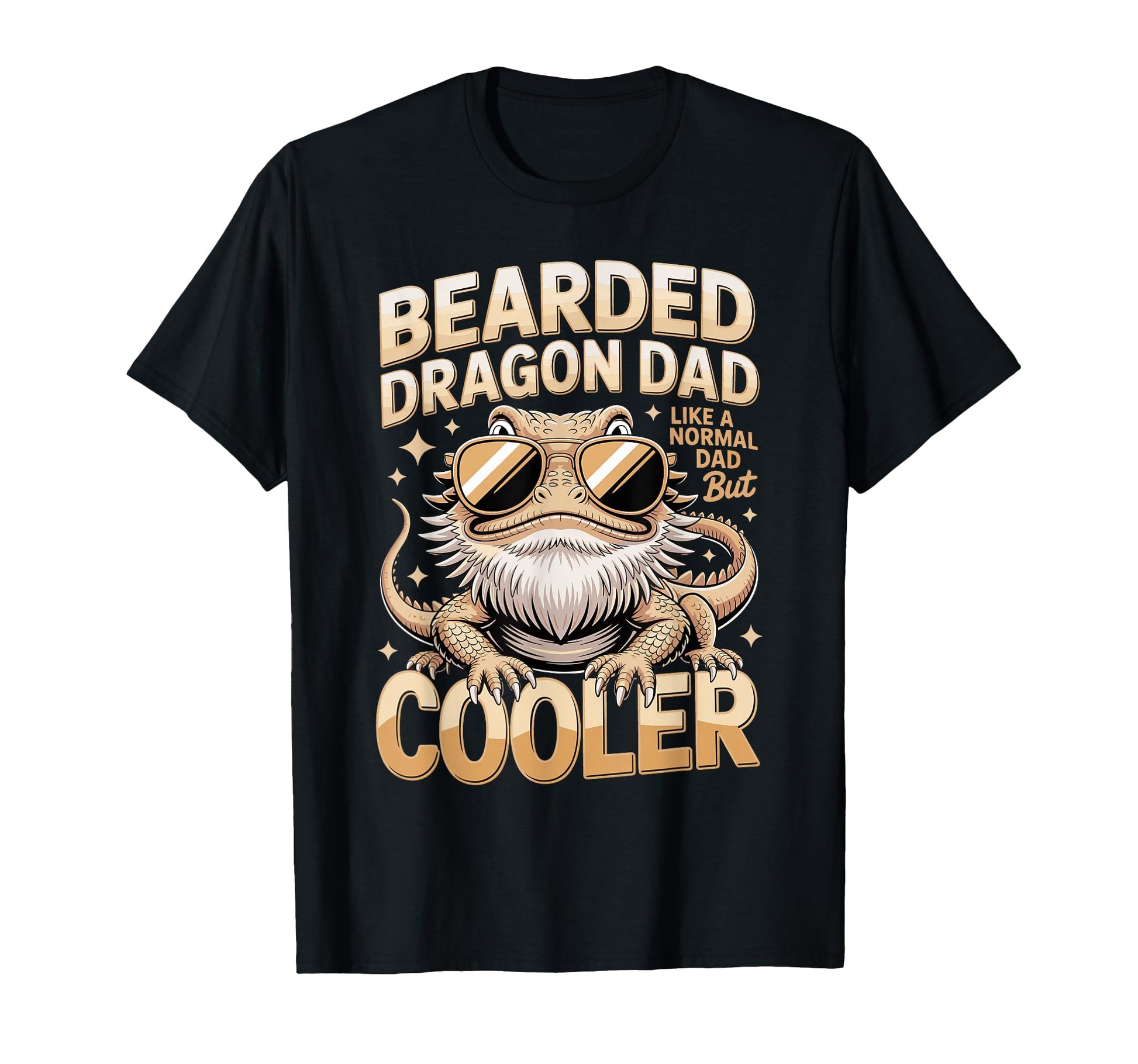 Bearded Dragon Dad Like Normal T-Shirt - Casual Everyday Wear for Adults - T-Shirt, Sweatshirt, Hoodie