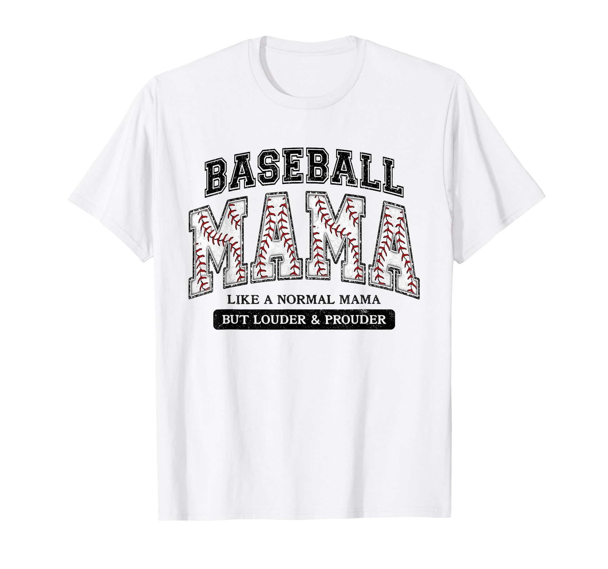Baseball Mama Like Normal Mama But T-Shirt - Graphic Print for Adults - T-Shirt, Sweatshirt, Hoodie