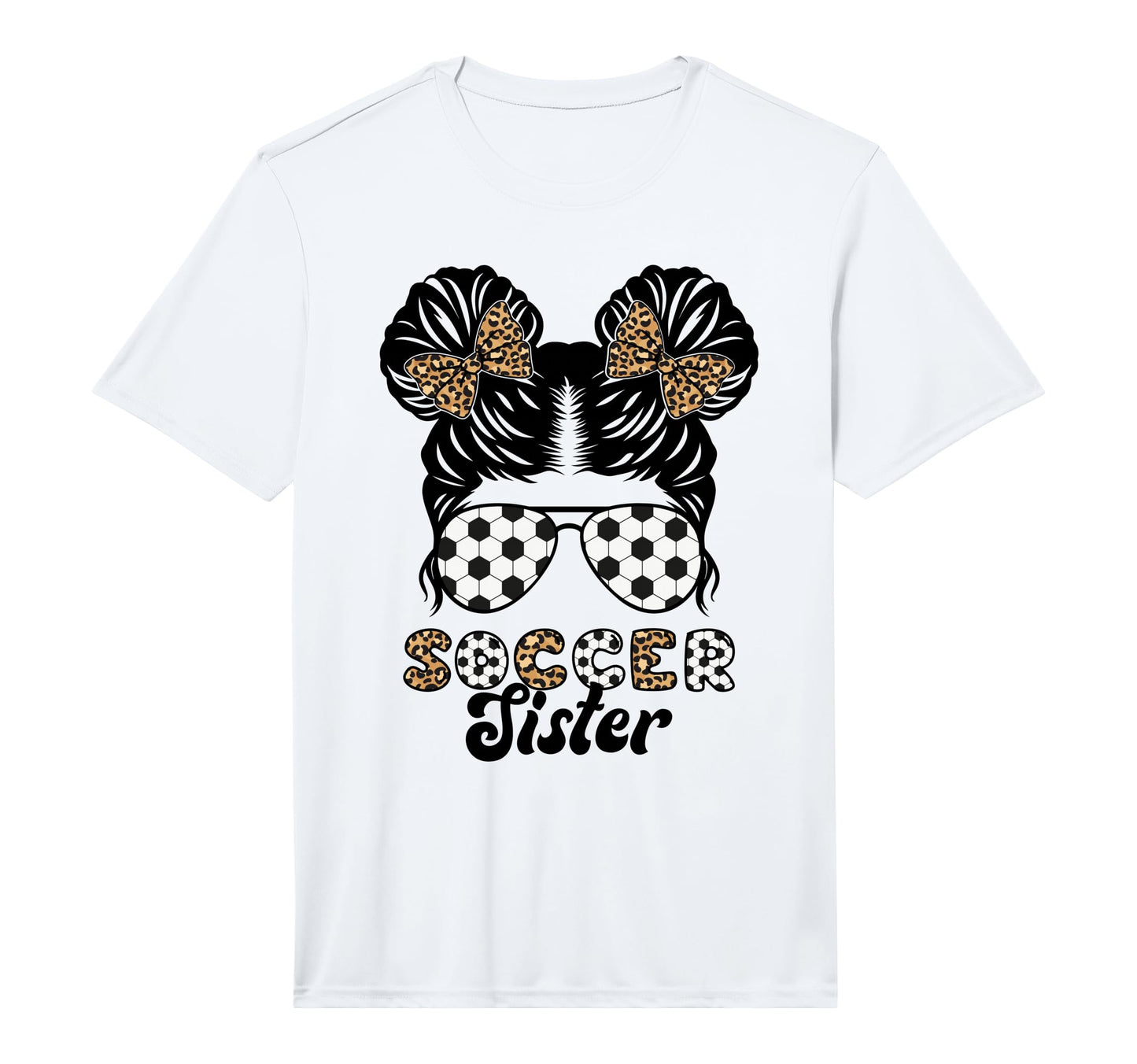 Soccer Sister Soccer Player Proud T-Shirt - Casual Everyday Wear Unisex - T-Shirt, Sweatshirt, Hoodie