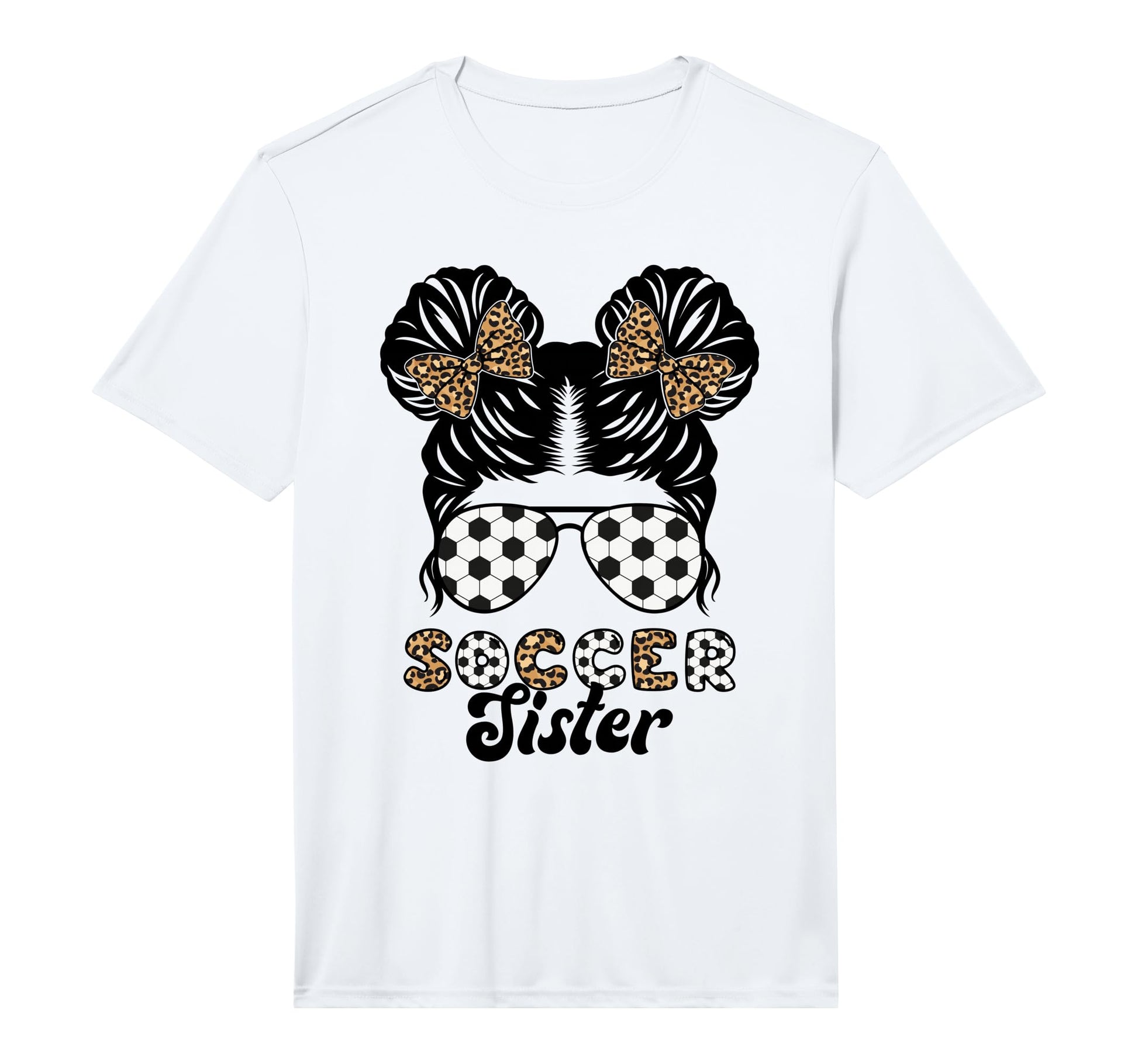 Soccer Sister Soccer Player Proud T-Shirt - Casual Everyday Wear Unisex - T-Shirt, Sweatshirt, Hoodie