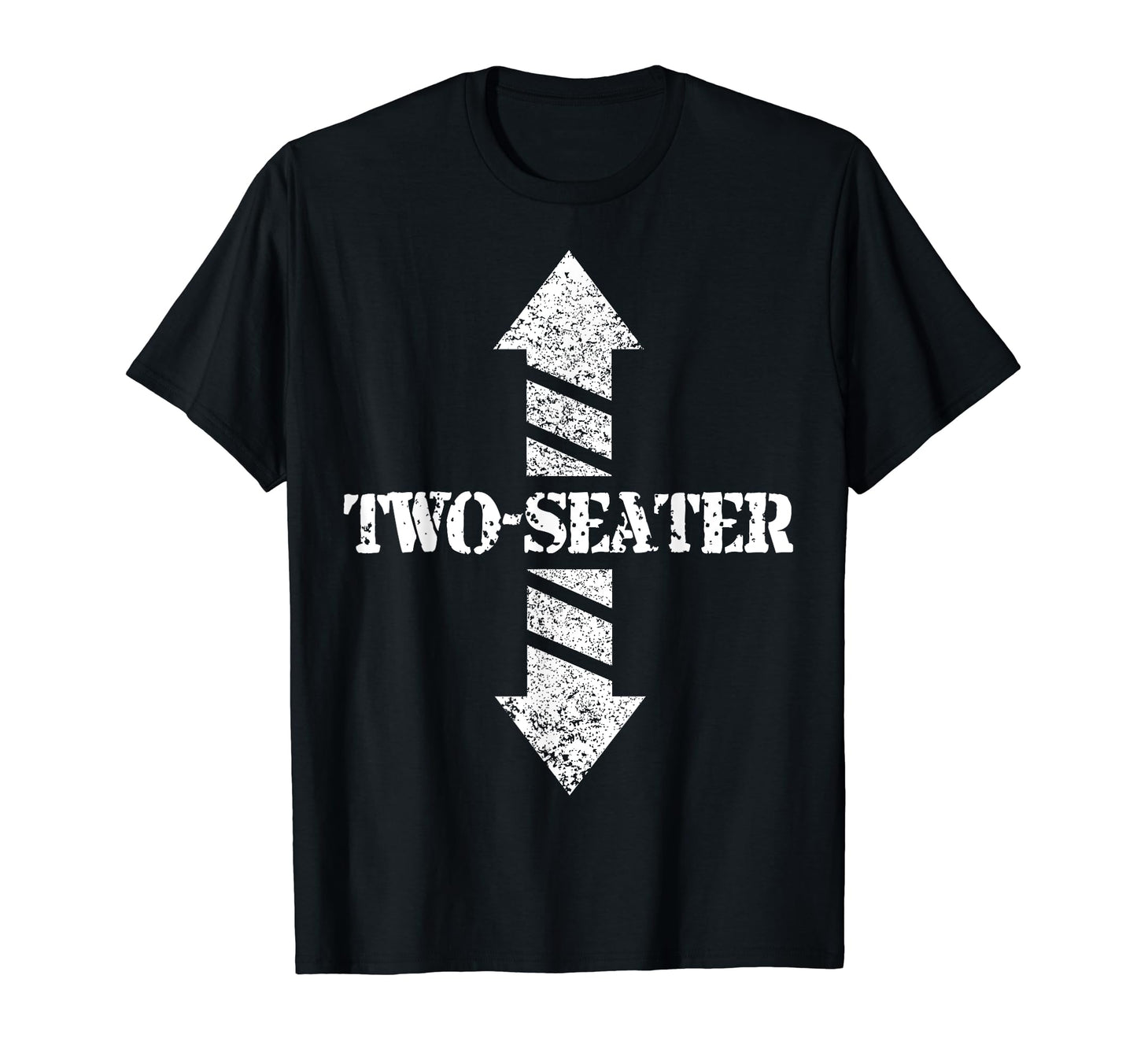 Two Seater Funny Gag Gift Dad Joke T-Shirt - Trendy Graphic Men Women - T-Shirt, Sweatshirt, Hoodie