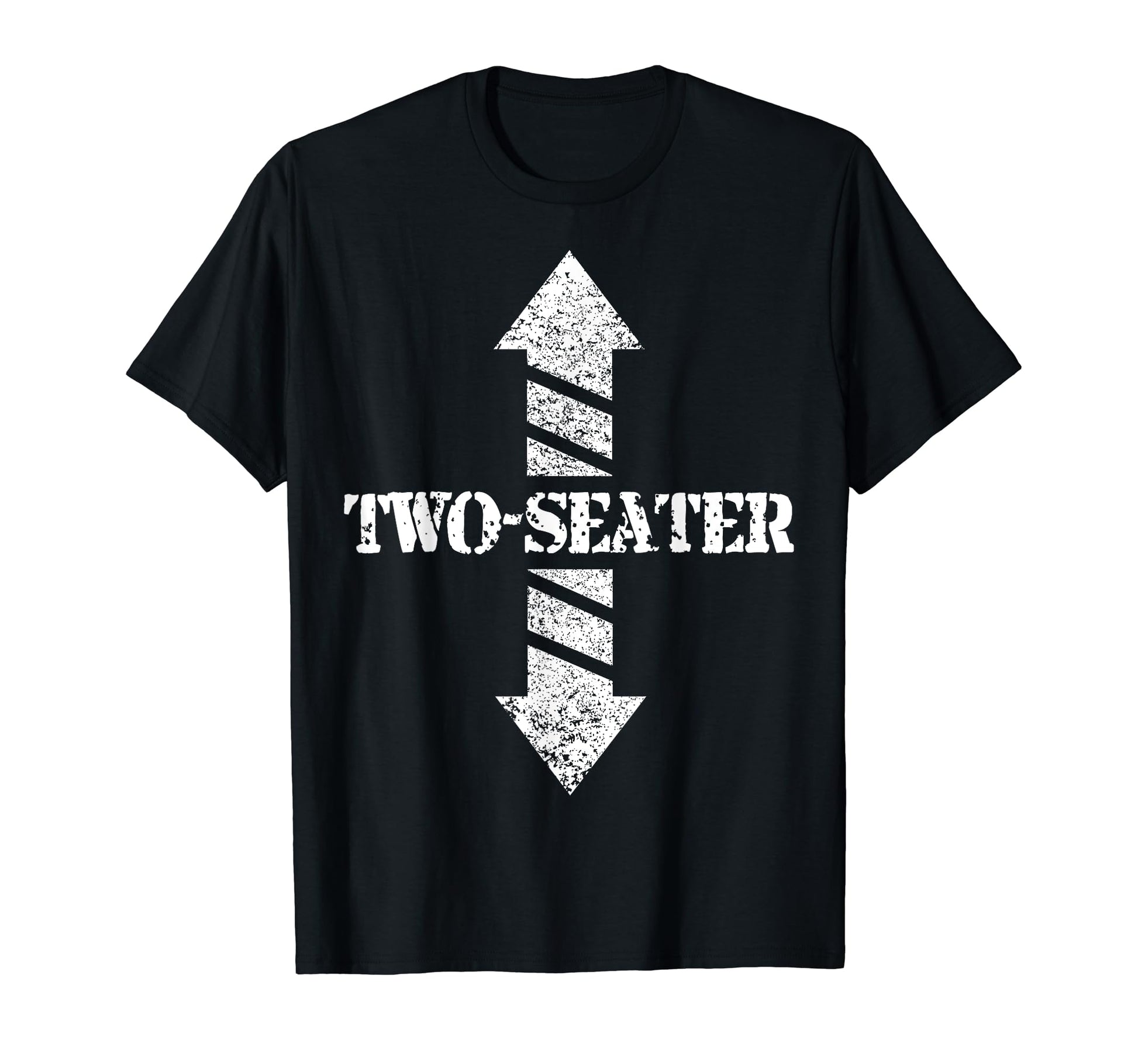 Two Seater Funny Gag Gift Dad Joke T-Shirt - Trendy Graphic Men Women - T-Shirt, Sweatshirt, Hoodie