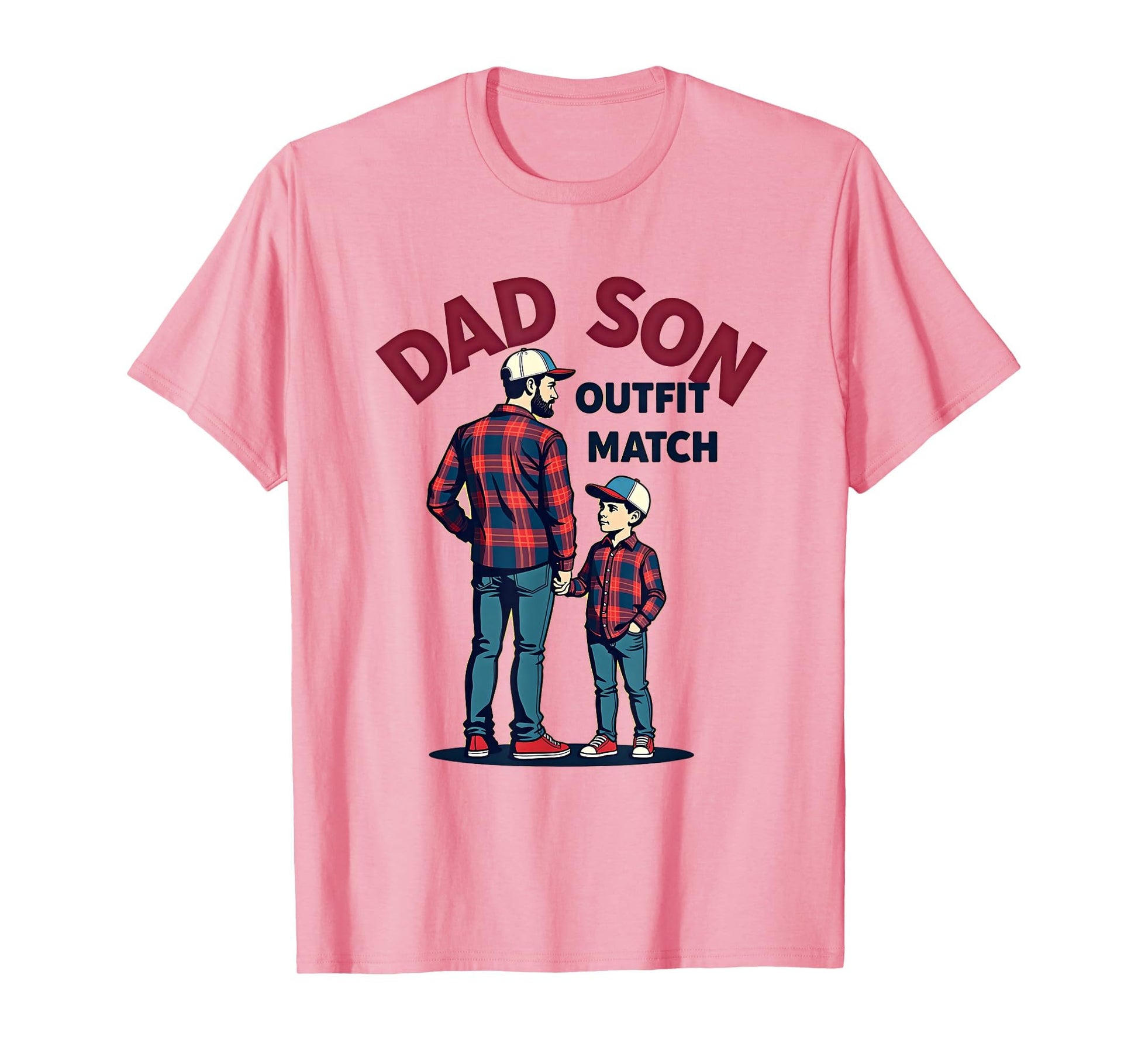Dad Son Outfit Match Father Son Bonding T-Shirt - Trendy Graphic Men Women - T-Shirt, Sweatshirt, Hoodie