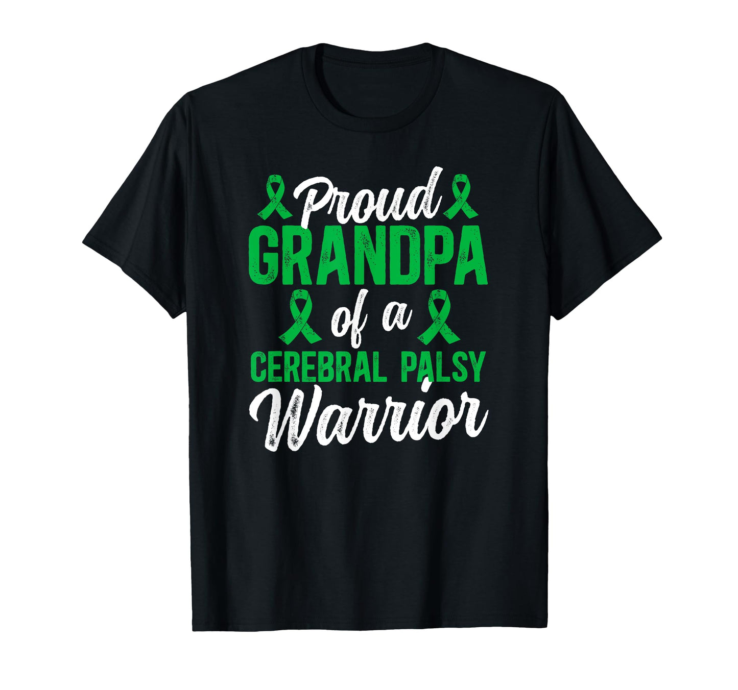 Proud Grandpa Cerebral Palsy Warrior T-Shirt - Unique Graphic Unisex - T-Shirt, Sweatshirt, Hoodie