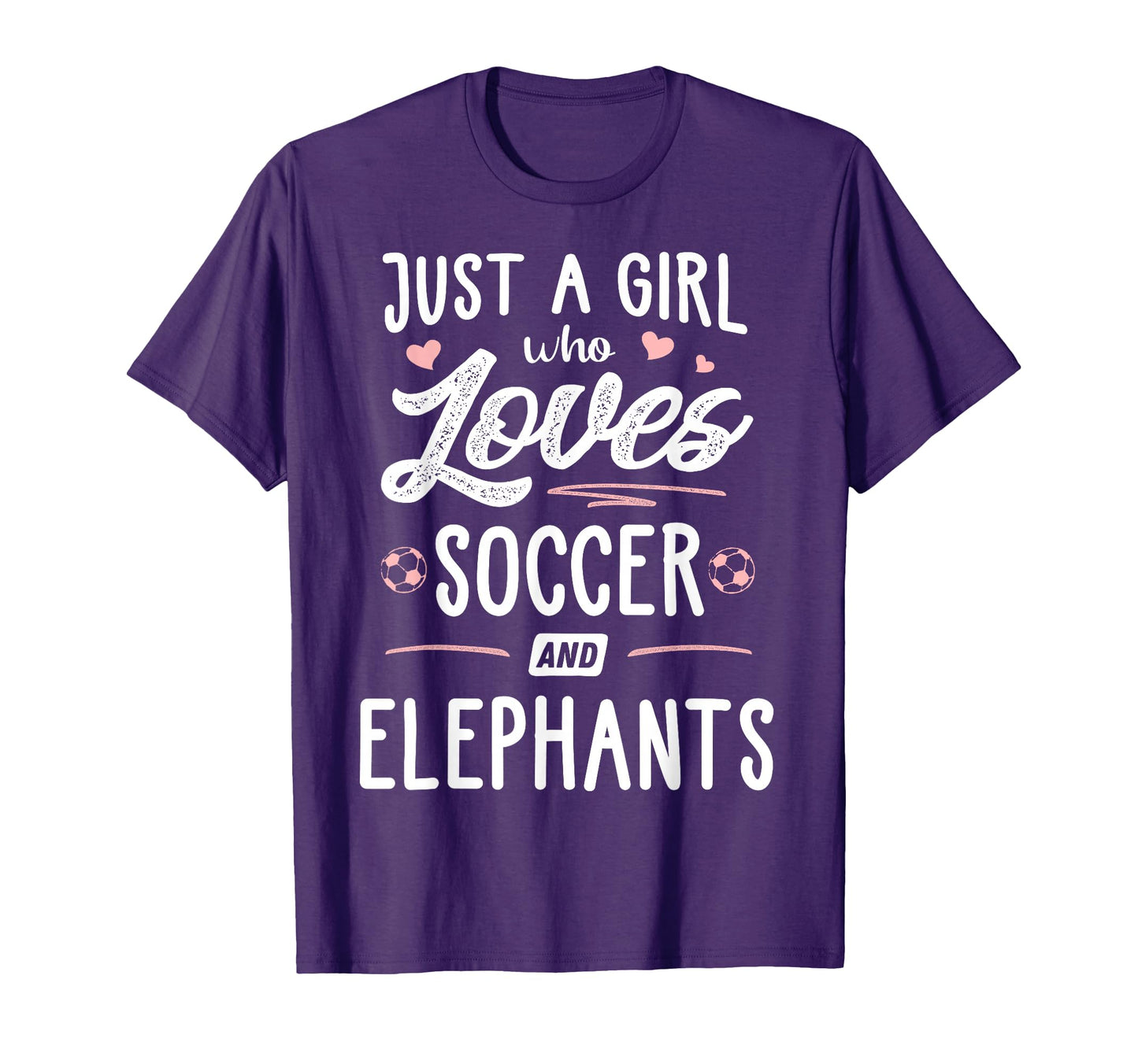 Just Who Loves Soccer And Elephants Gift T-Shirt - Custom Art Print Unisex - T-Shirt, Sweatshirt, Hoodie