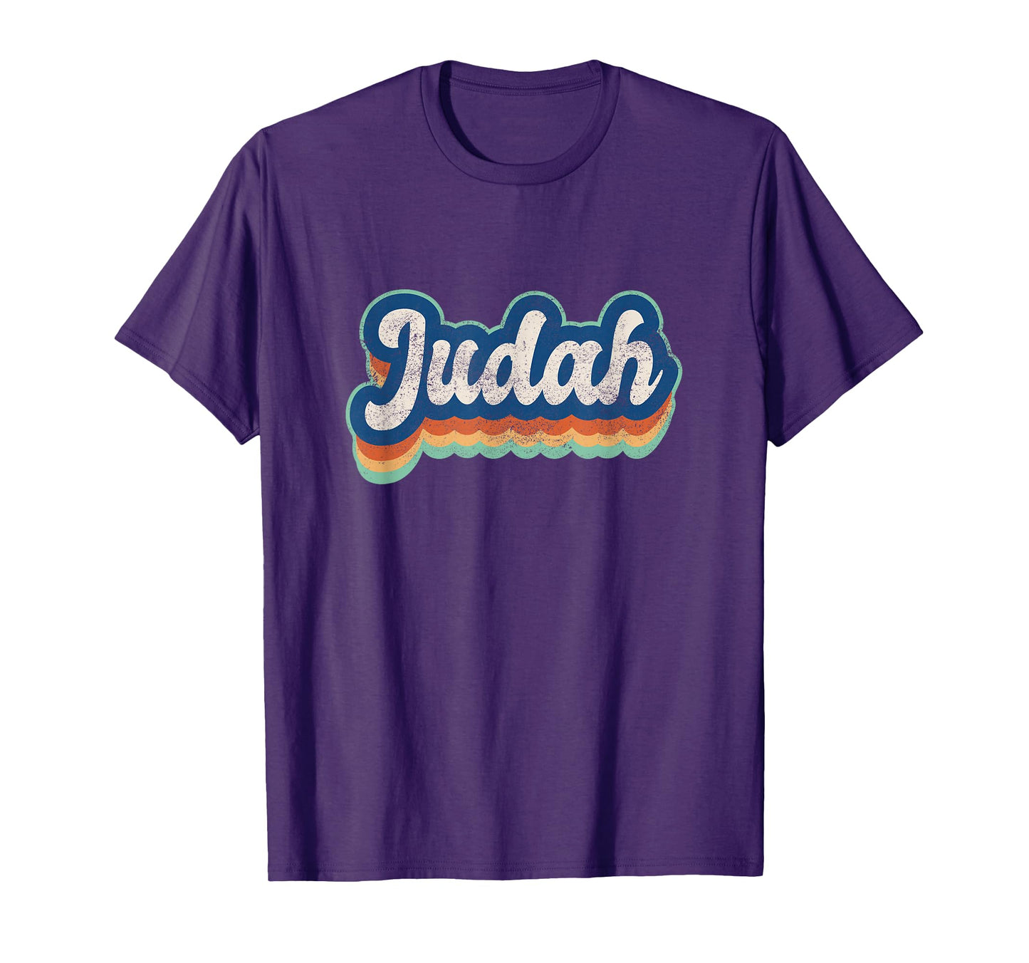 Judah First Name 70S 80S Personalized T-Shirt - Custom Art Print for Adults - T-Shirt, Sweatshirt, Hoodie