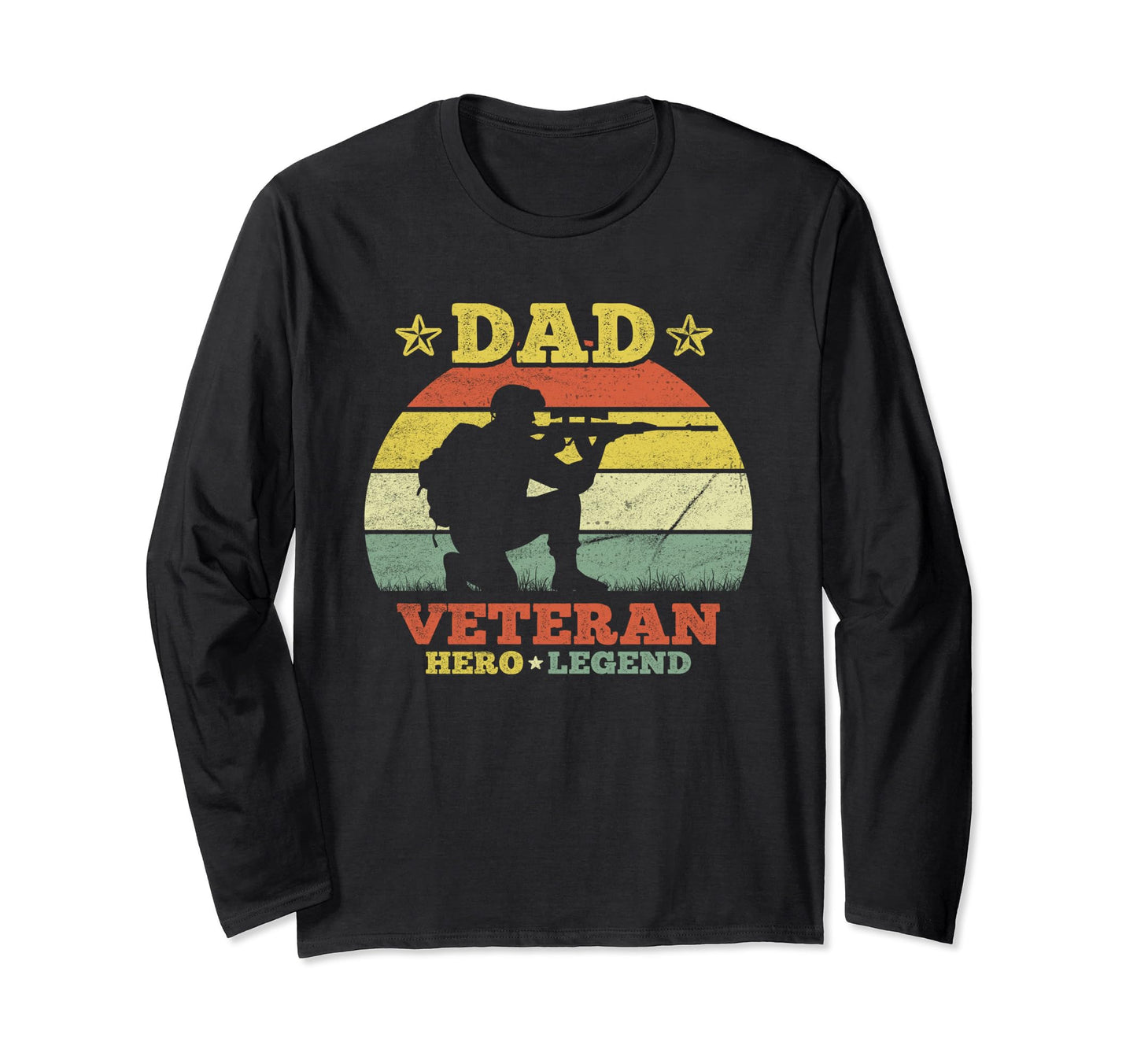 Veteran Dad Gifts Veteran Dad Sweatshirt - Fun Novelty Design for Adults - T-Shirt, Sweatshirt, Hoodie