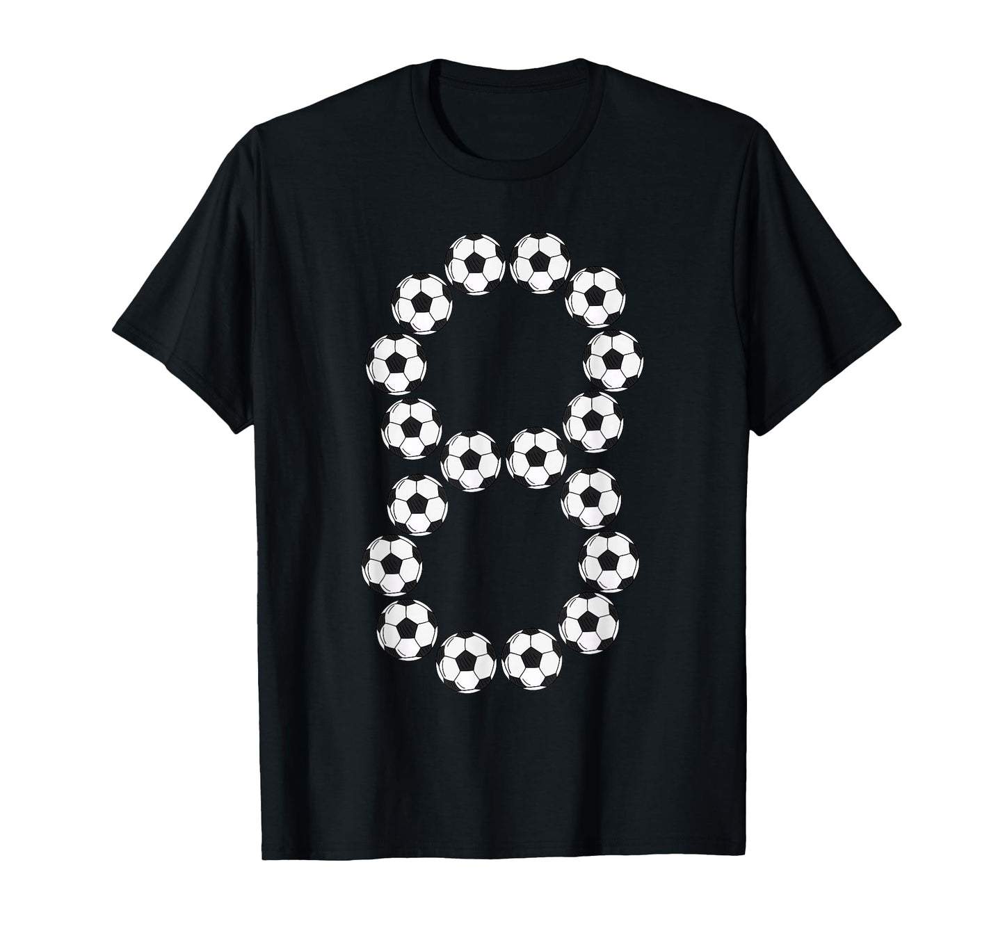 8 Year Old Birthday Funny Soccer T-Shirt - Aesthetic Graphic for Adults - T-Shirt, Sweatshirt, Hoodie