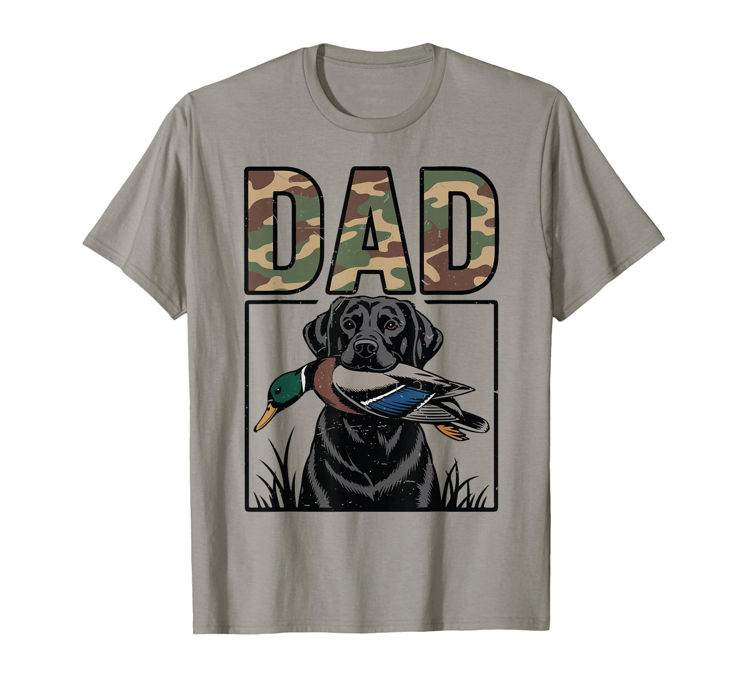 Mens Camo Mallard Duck Hunting Dad T-Shirt - Fun Novelty Design Unisex - T-Shirt, Sweatshirt, Hoodie