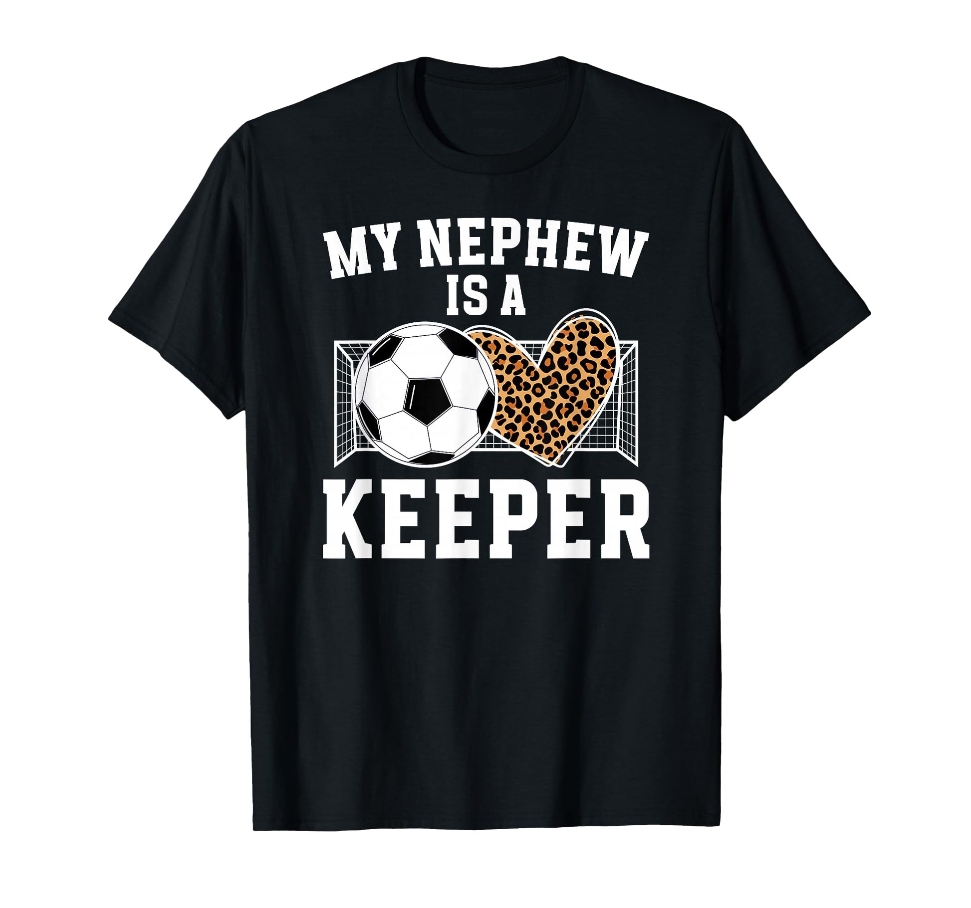 Proud Soccer Keeper Aunt Soccer T-Shirt - Minimalist Print for Adults - T-Shirt, Sweatshirt, Hoodie