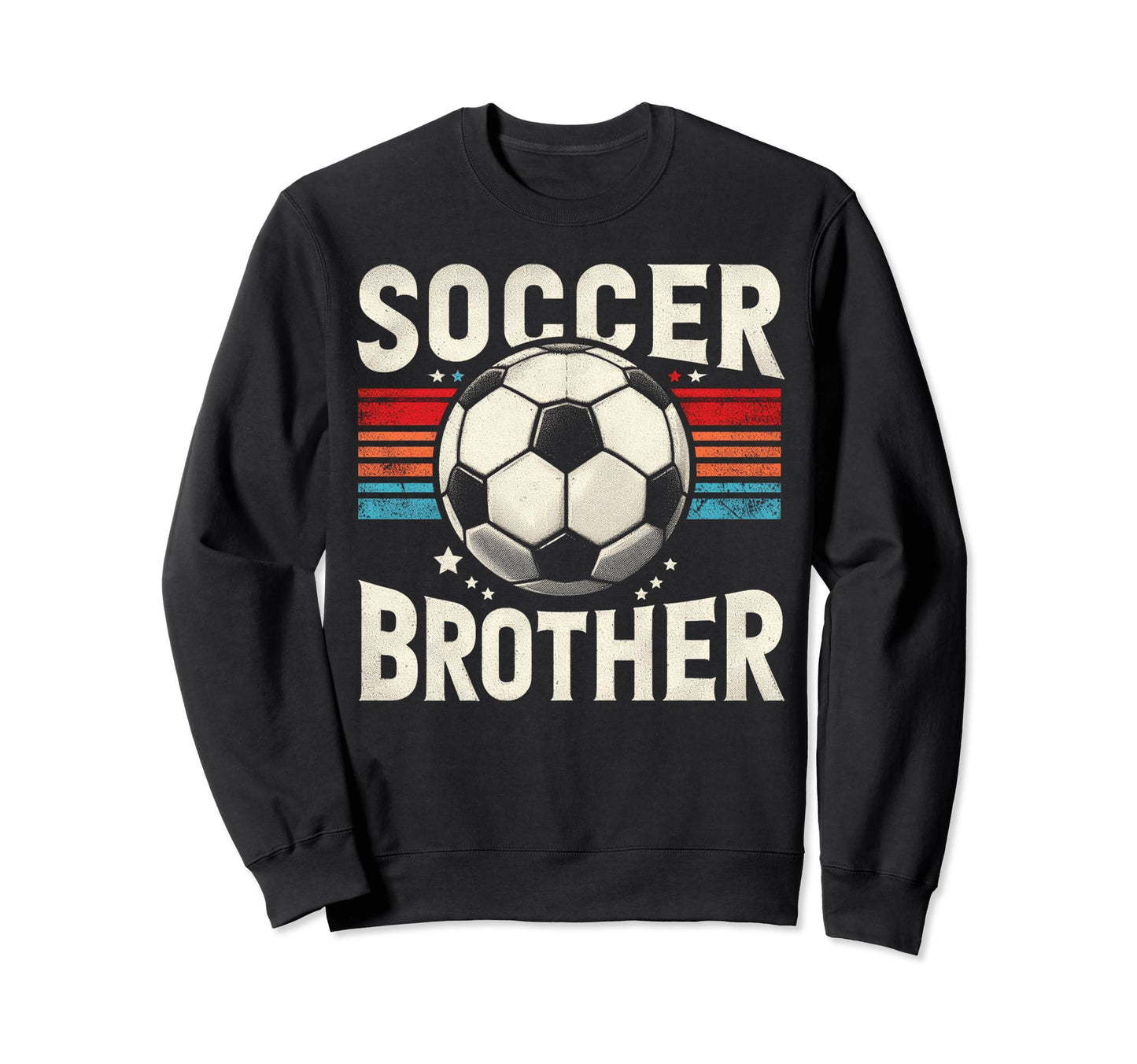 Soccer Brother Family Matching Sweatshirt - Fun Novelty Design for Adults - T-Shirt, Sweatshirt, Hoodie