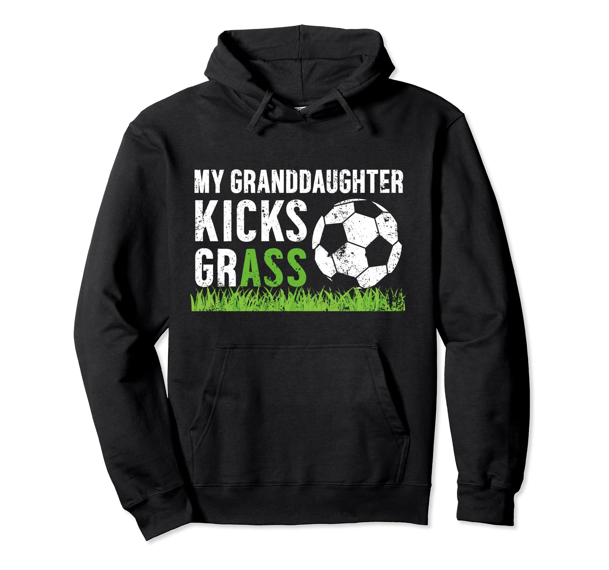 My Granddaughter Soccer Grandpa Hoodie - Streetwear Style for Adults - T-Shirt, Sweatshirt, Hoodie