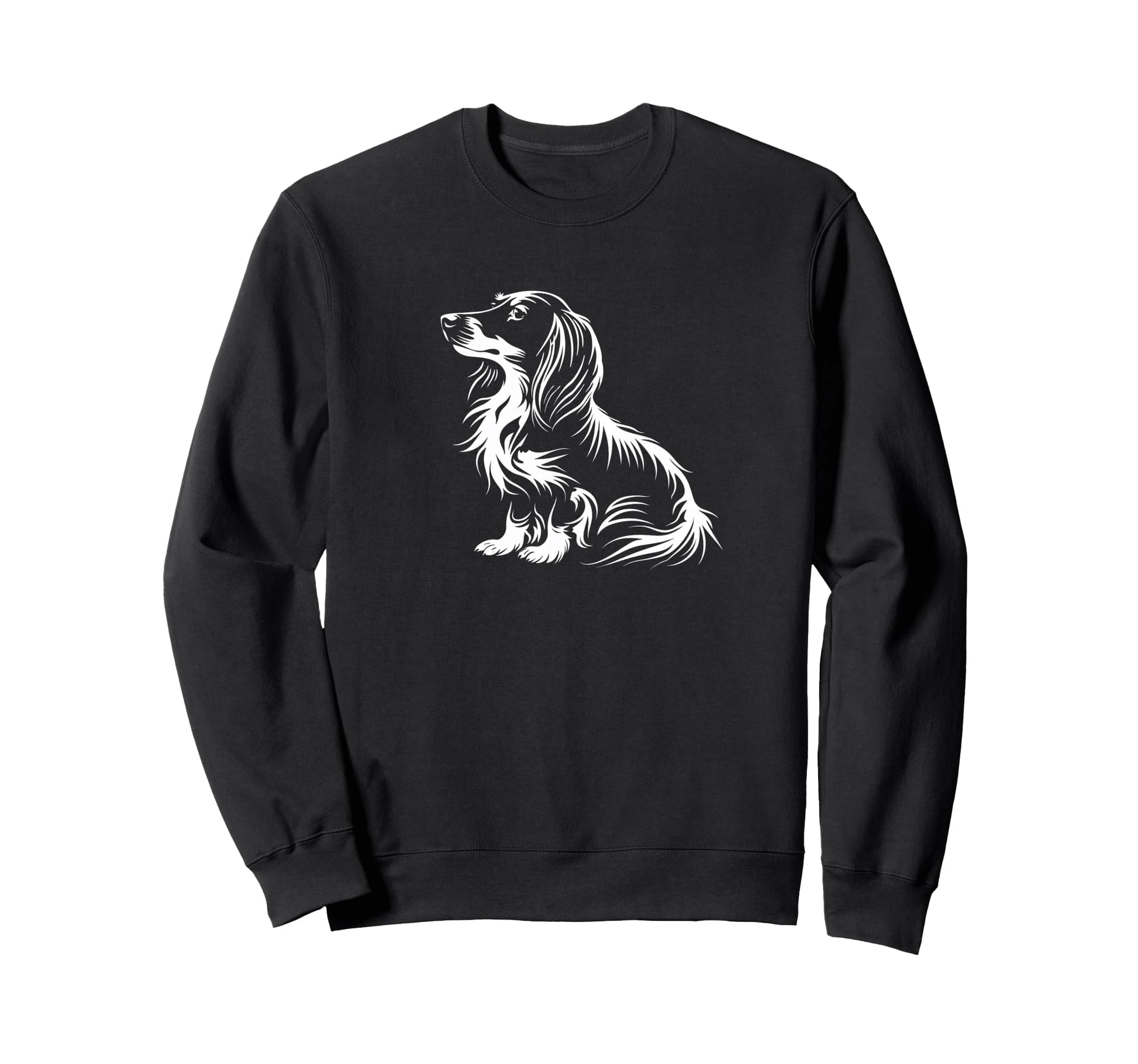 Mens Womens Funny Logo Long Haired Sweatshirt - Novelty Apparel Unisex - T-Shirt, Sweatshirt, Hoodie