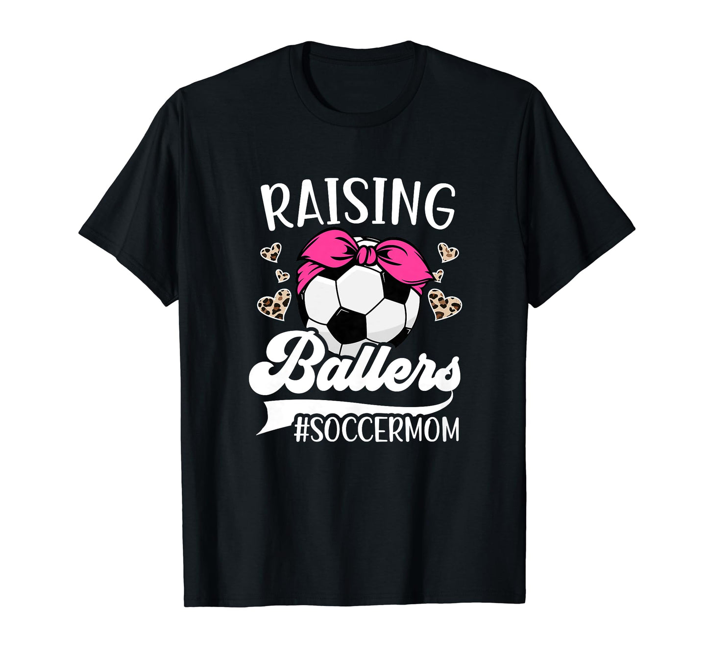 Raising Ballers Soccer Mom Soccer T-Shirt - Aesthetic Graphic for Adults - T-Shirt, Sweatshirt, Hoodie