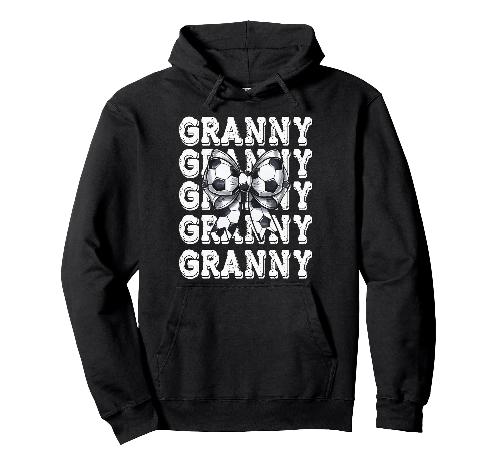 Coquette Soccer Granny Matching Family Hoodie - Trendy Graphic Men Women - T-Shirt, Sweatshirt, Hoodie