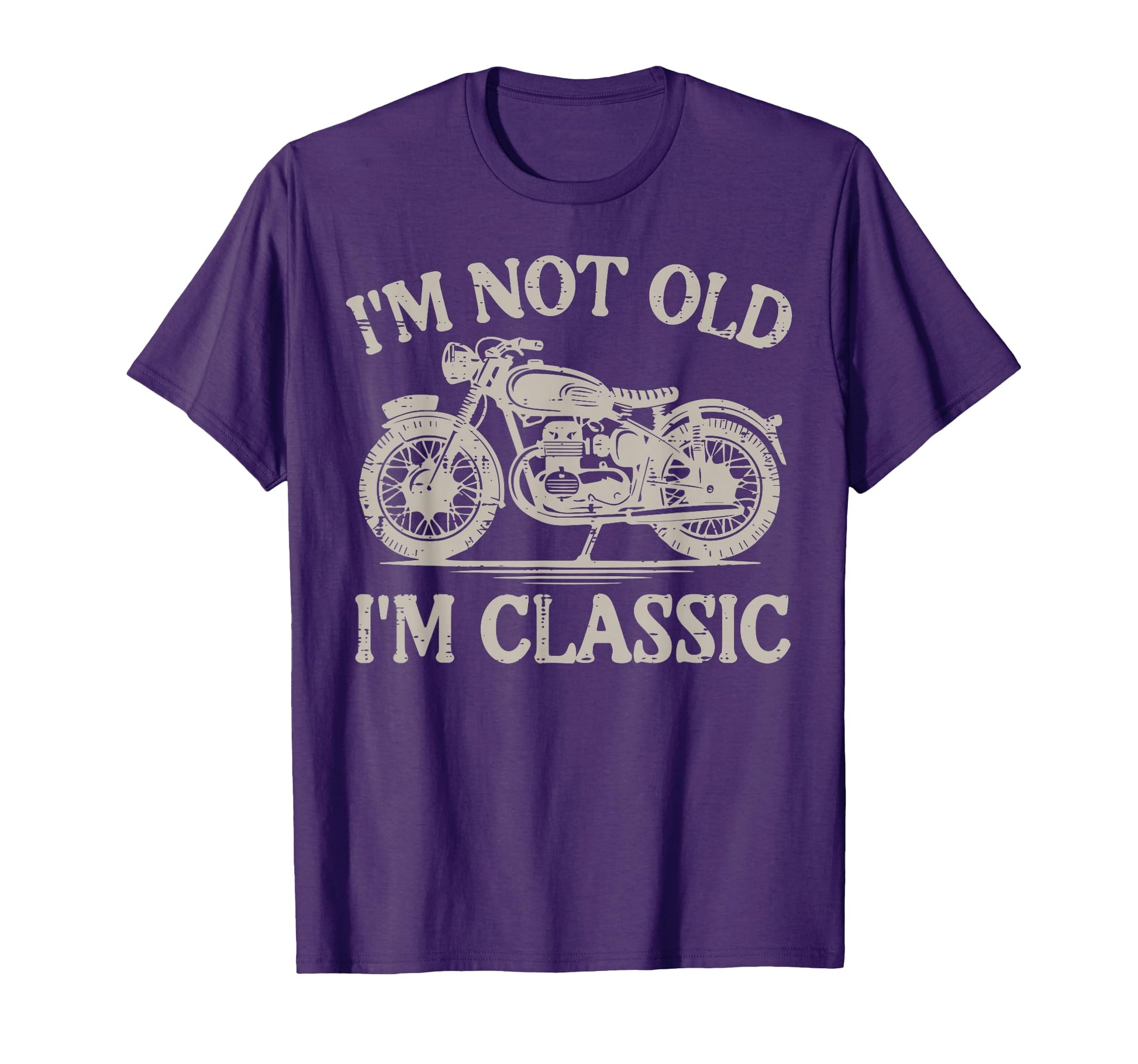 Motorcycle Not Old Im Biker Grandpa T-Shirt - Streetwear Style for Adults - T-Shirt, Sweatshirt, Hoodie