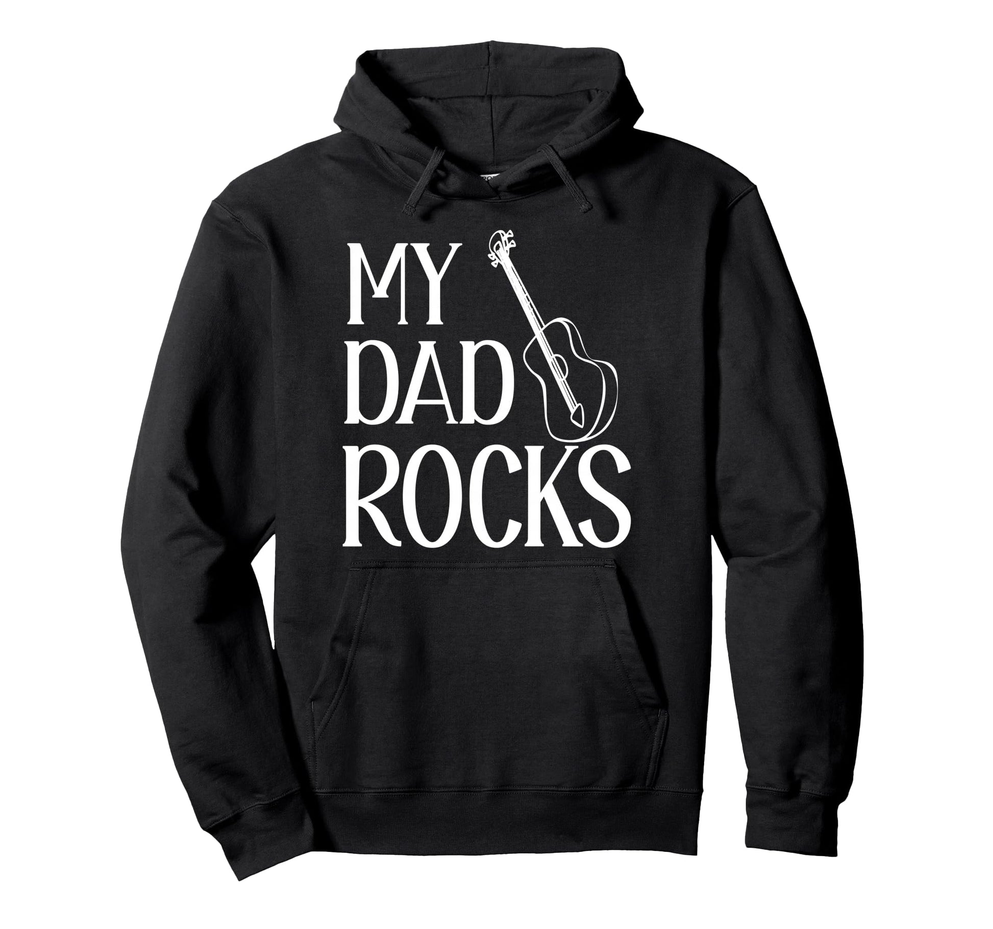 My Dad Rocks Daddy Pa Fathers Day Best Dad Hoodie - Trendy Graphic Unisex - T-Shirt, Sweatshirt, Hoodie