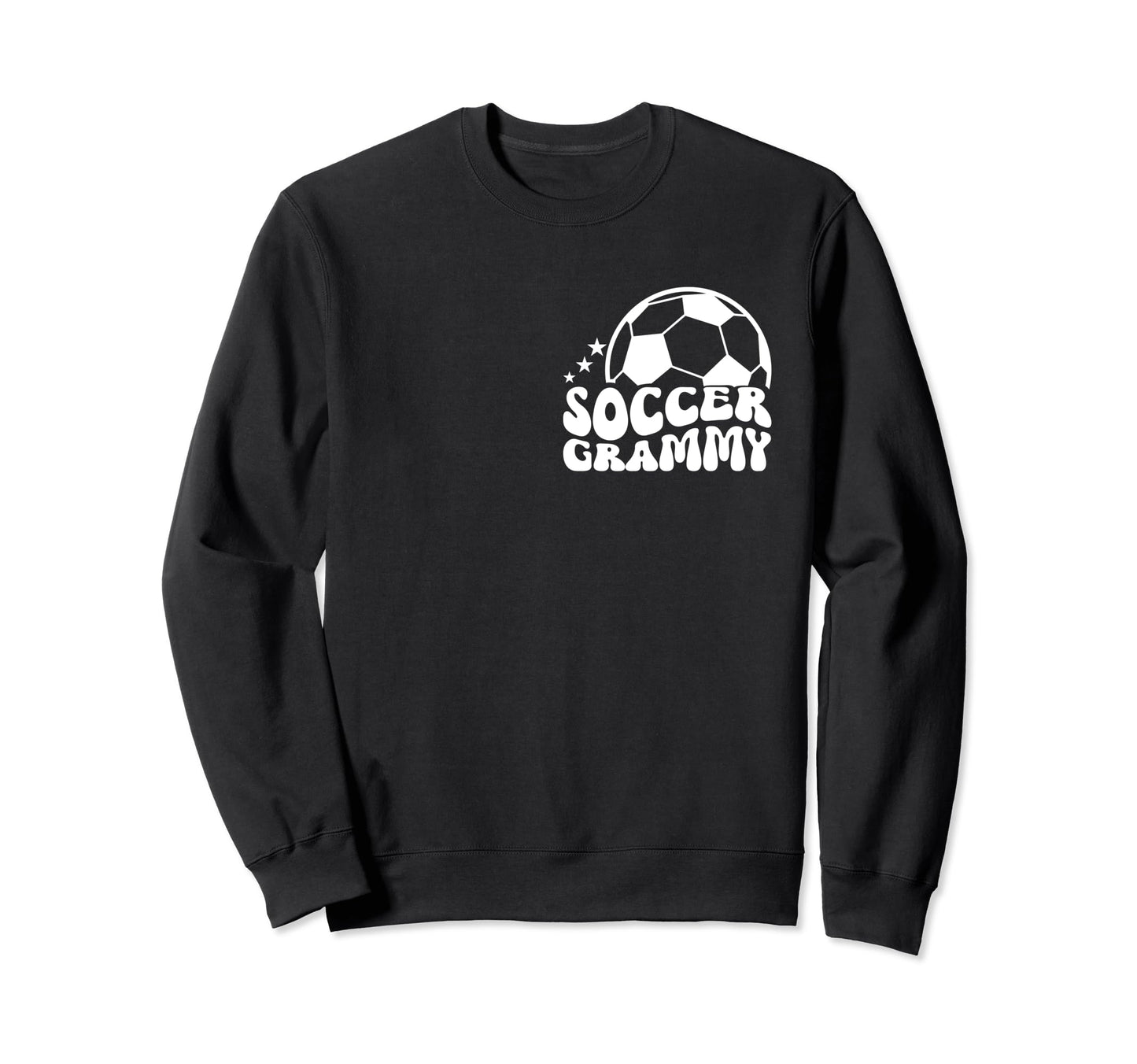 Soccer Grammy Groovy Grammy Soccer Sweatshirt - Novelty Apparel Unisex - T-Shirt, Sweatshirt, Hoodie
