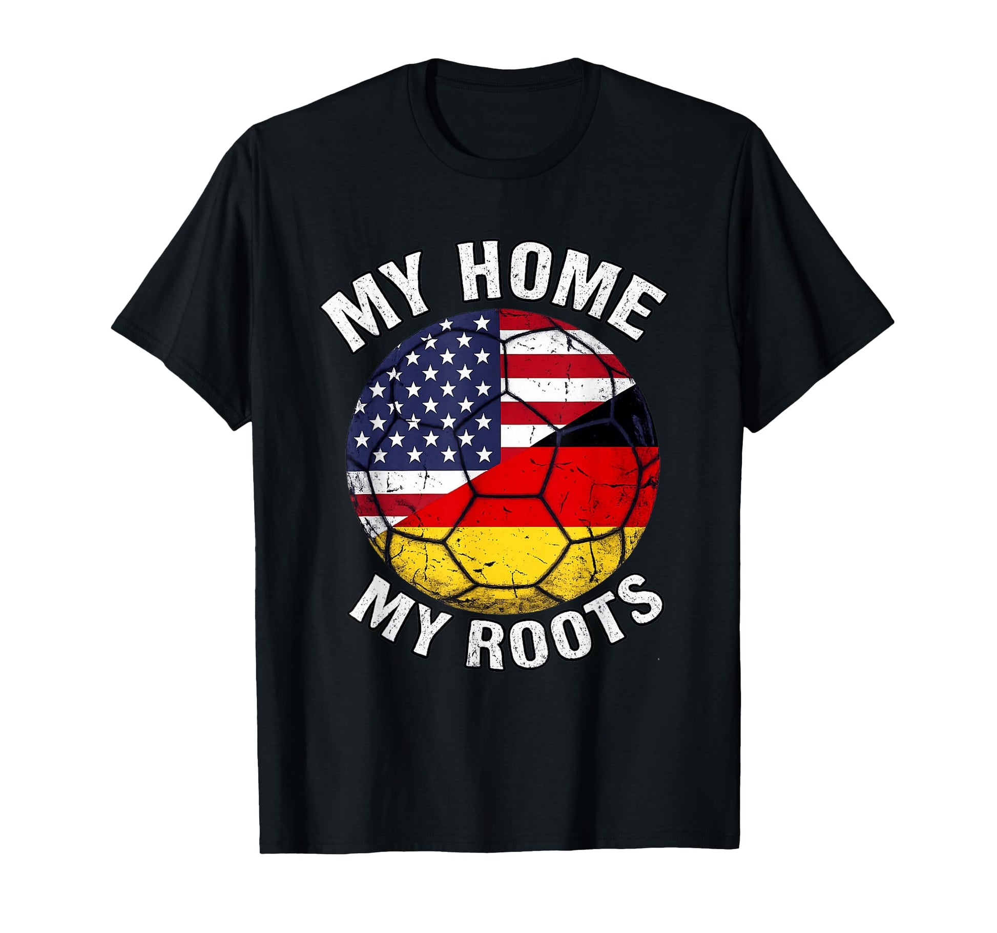 Proud Garmany Roots And American Grown Hoodie - Graphic Print Men Women - T-Shirt, Sweatshirt, Hoodie