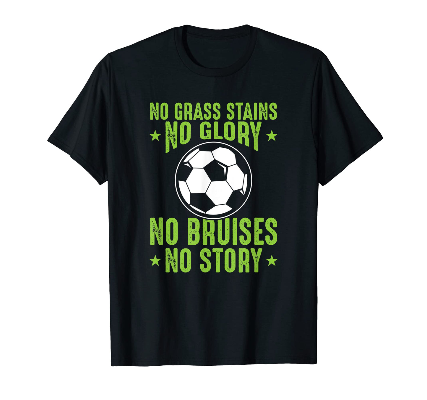 Funny Soccer Sayings Grass Soccer T-Shirt - Minimalist Print for Adults - T-Shirt, Sweatshirt, Hoodie