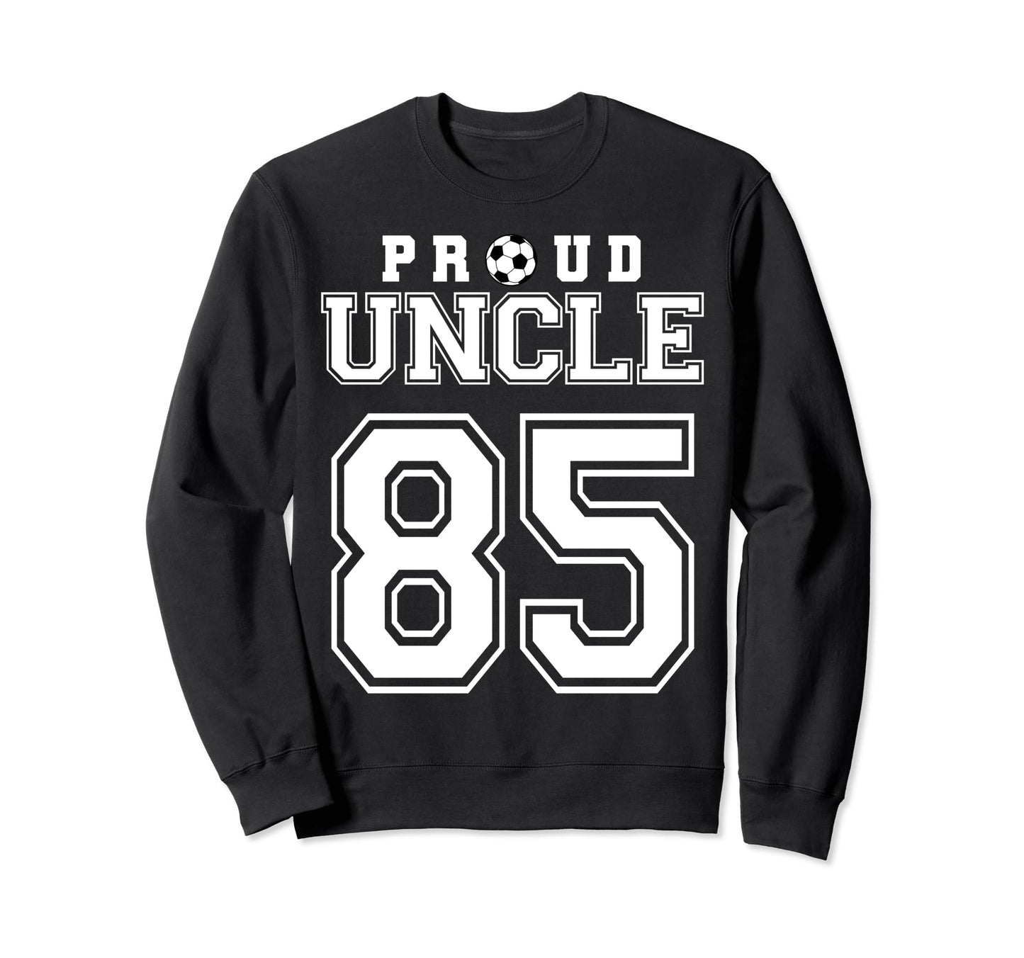 Number 85 Custom Proud Soccer Sweatshirt - Minimalist Print Men Women - T-Shirt, Sweatshirt, Hoodie