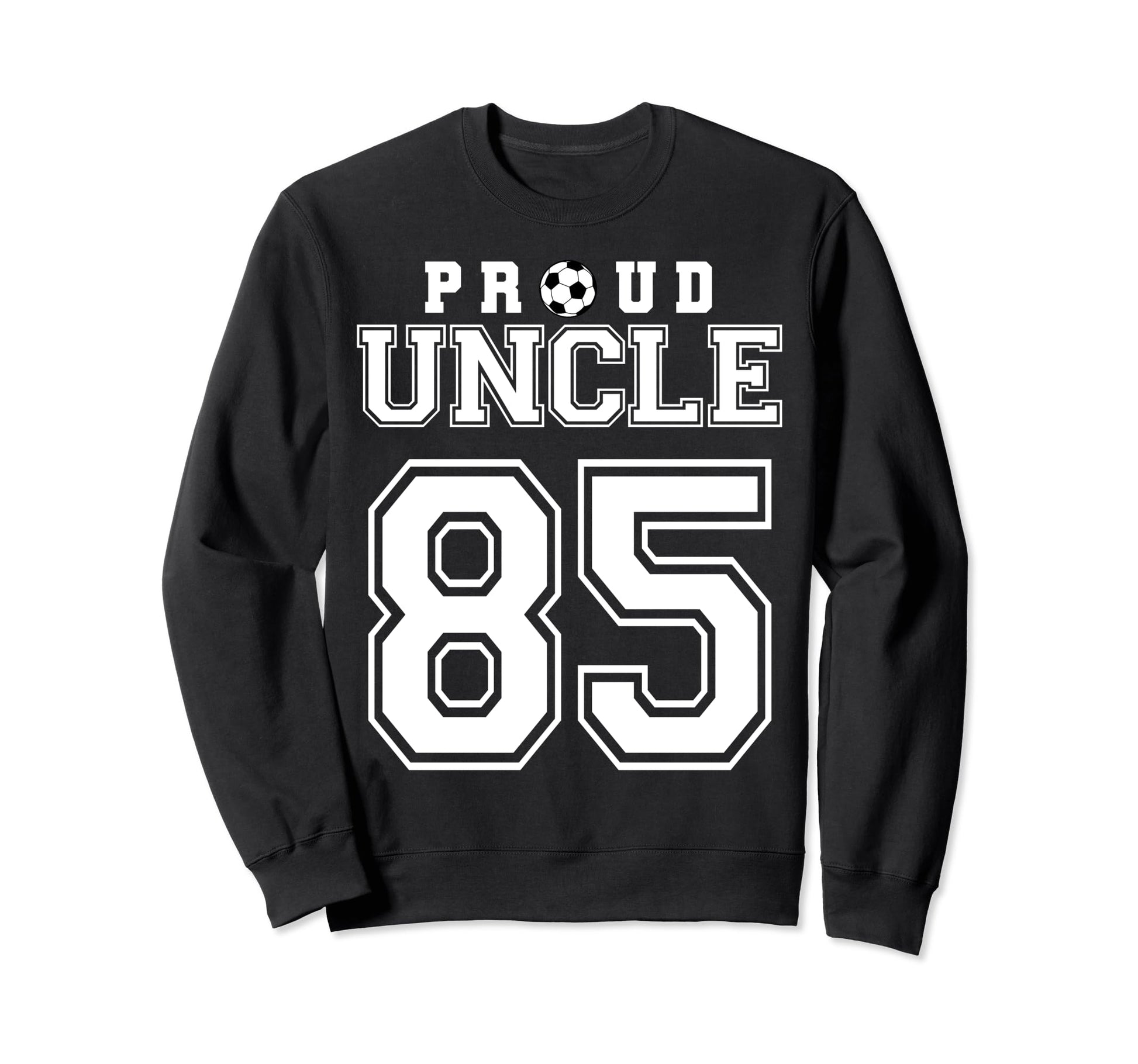 Number 85 Custom Proud Soccer Sweatshirt - Minimalist Print Men Women - T-Shirt, Sweatshirt, Hoodie