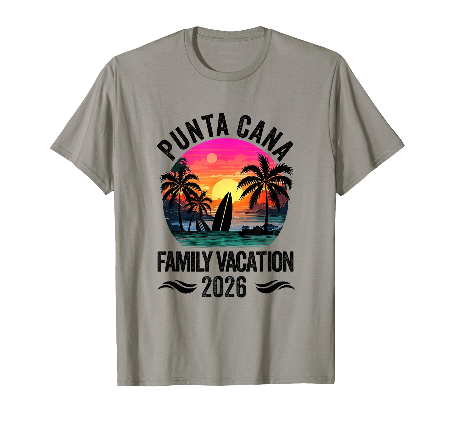 Punta Cana Family Vacation 2026 T-Shirt - Fun Novelty Design Men Women - T-Shirt, Sweatshirt, Hoodie