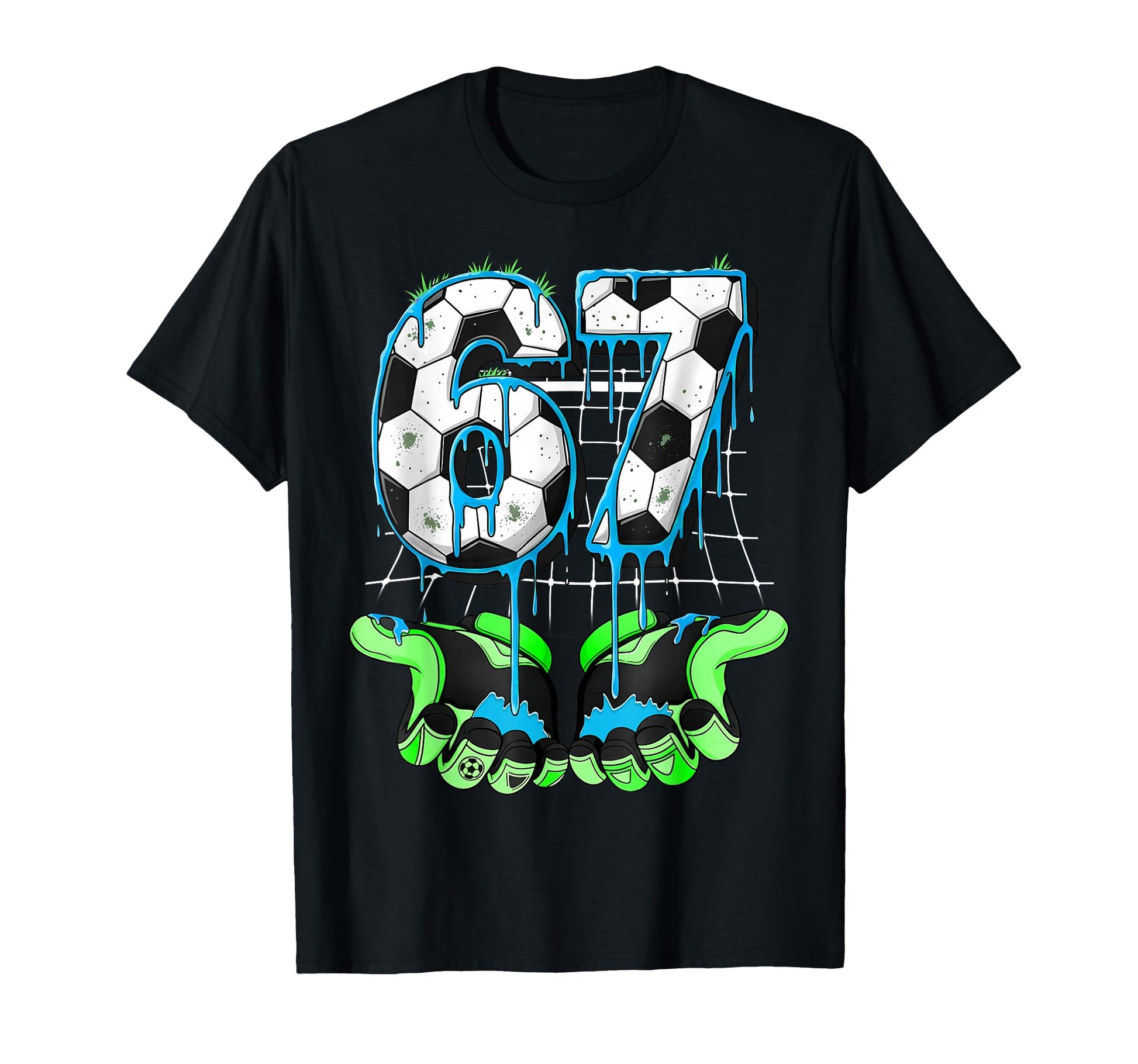 67 Soccer Funny Six Seven Gen Alpha T-Shirt - Aesthetic Graphic Men Women - T-Shirt, Sweatshirt, Hoodie