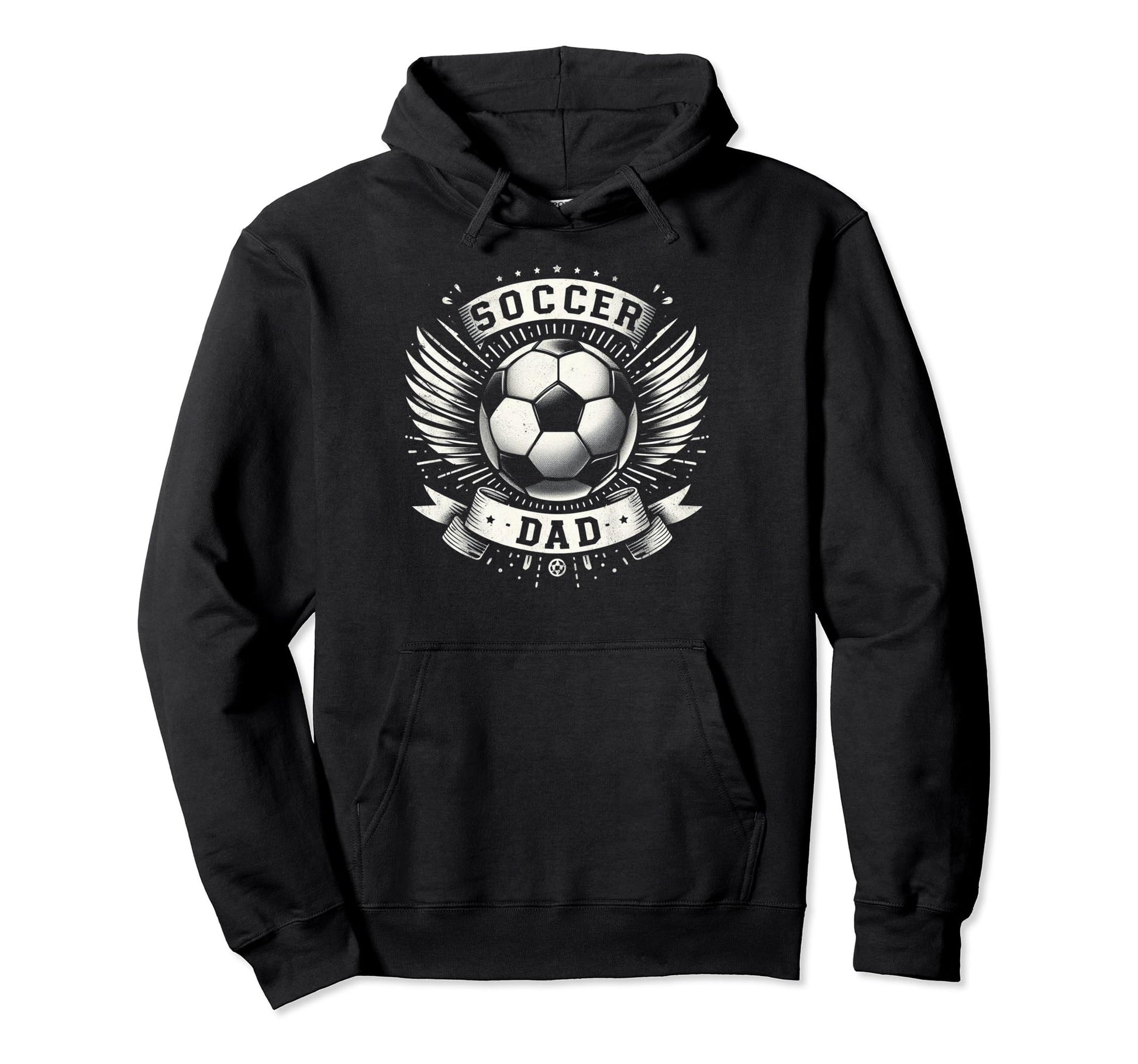 Soccer Dad Family Matching Dad Hoodie - Casual Everyday Wear for Adults - T-Shirt, Sweatshirt, Hoodie