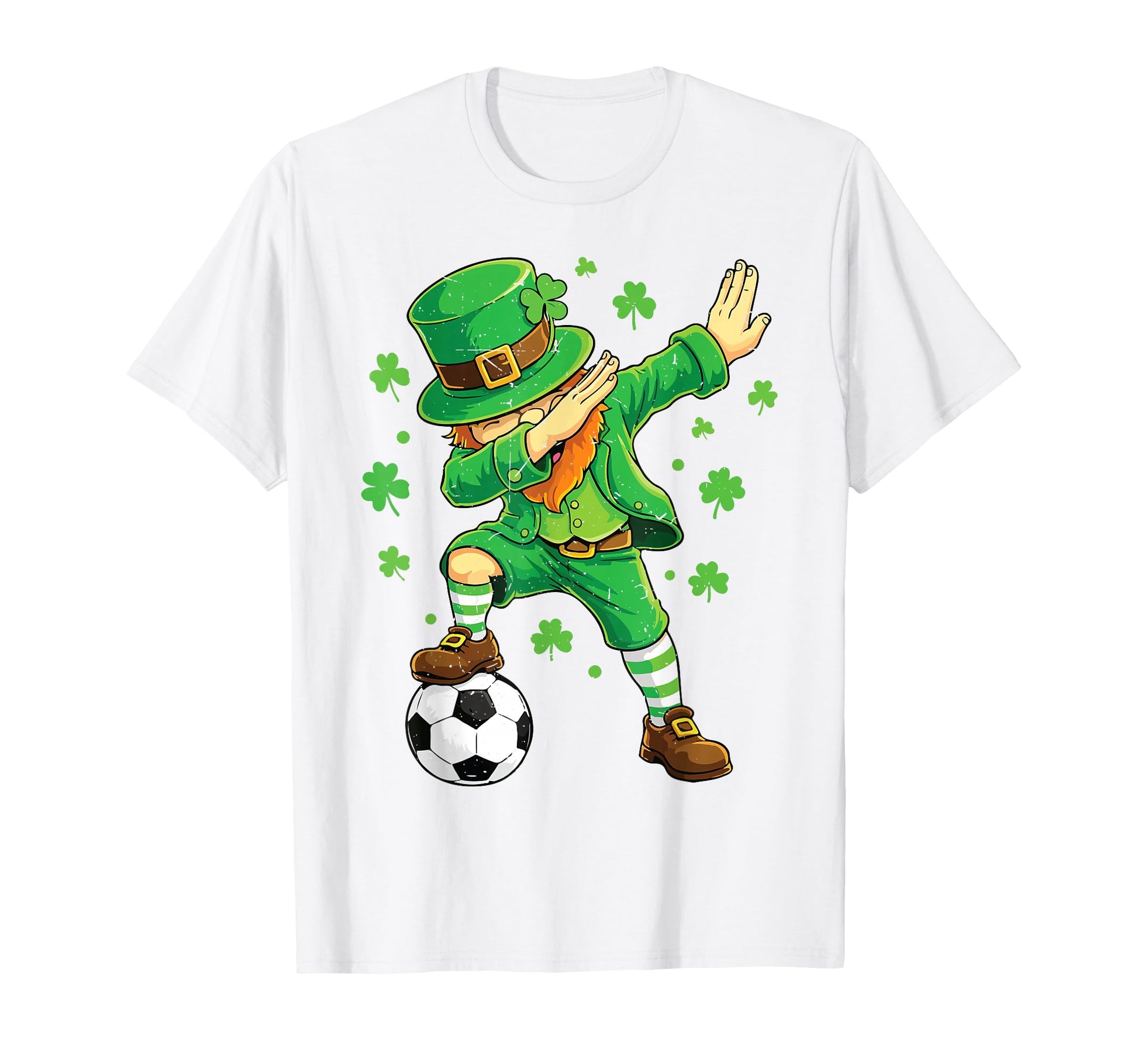 Dabbing Leprechaun Funny Irish St T-Shirt - Streetwear Style Unisex - T-Shirt, Sweatshirt, Hoodie