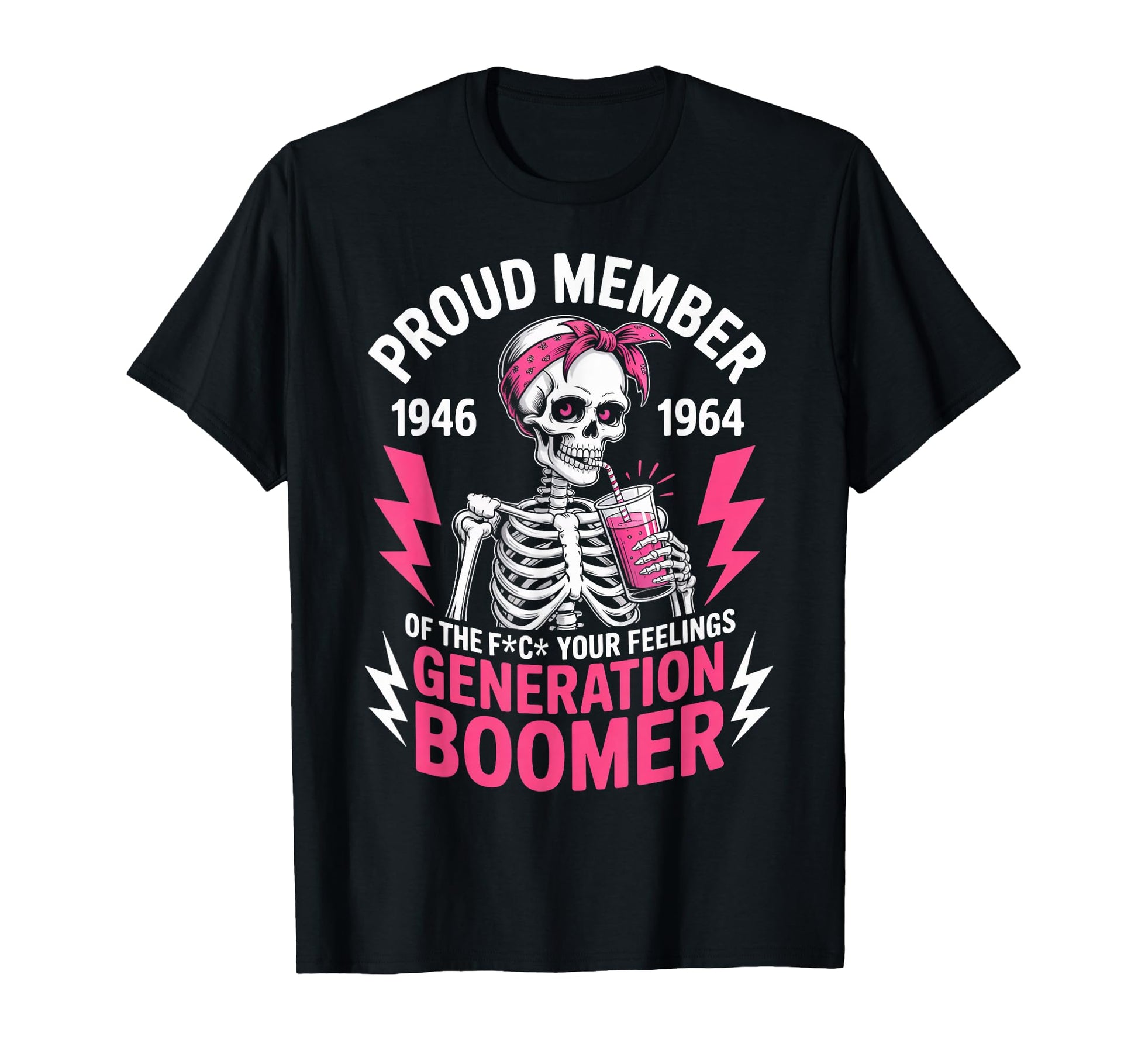 Proud Member Boomer Boomer Funny T-Shirt - Aesthetic Graphic Men Women - T-Shirt, Sweatshirt, Hoodie