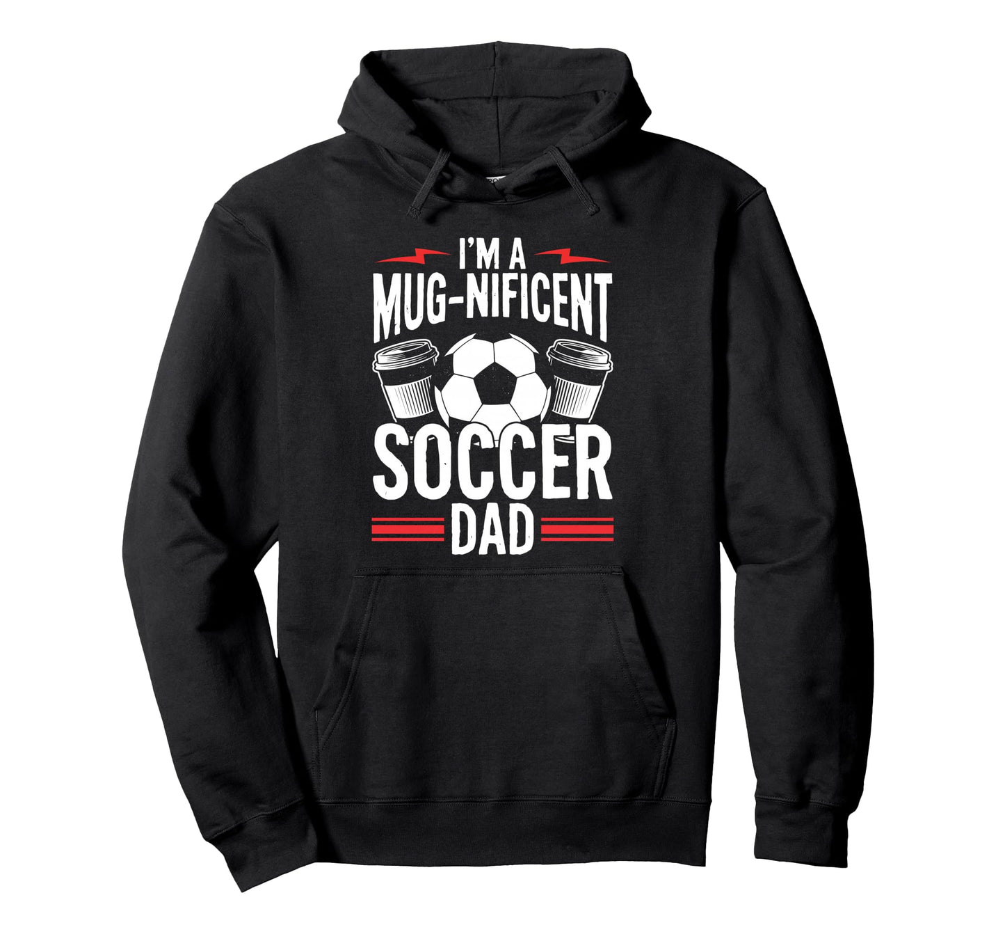 Coffee Lover Soccer Dads Hoodie - Custom Art Print for Adults - T-Shirt, Sweatshirt, Hoodie