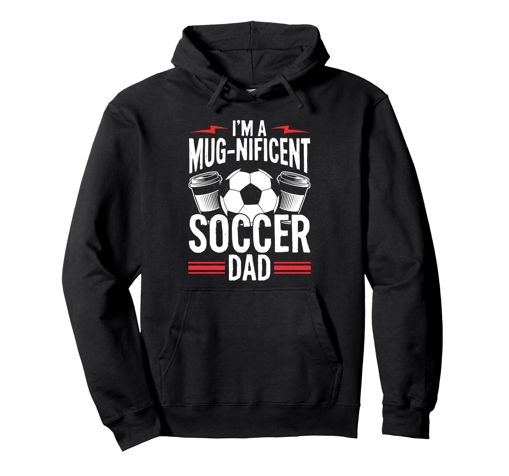 Coffee Lover Soccer Dads Hoodie - Custom Art Print for Adults - T-Shirt, Sweatshirt, Hoodie