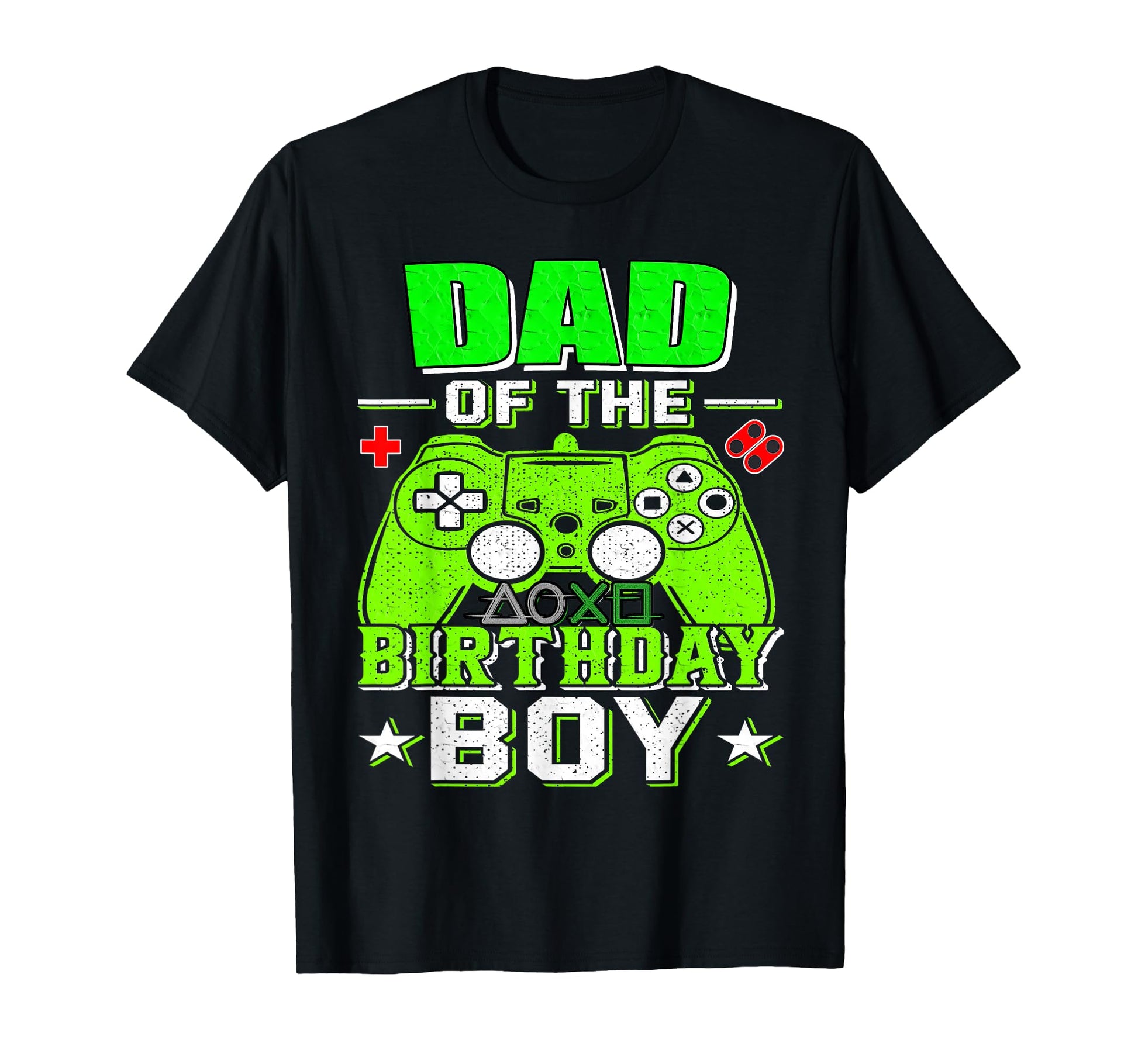 Dad Birthday Matching Video Game T-Shirt - Minimalist Print Men Women - T-Shirt, Sweatshirt, Hoodie